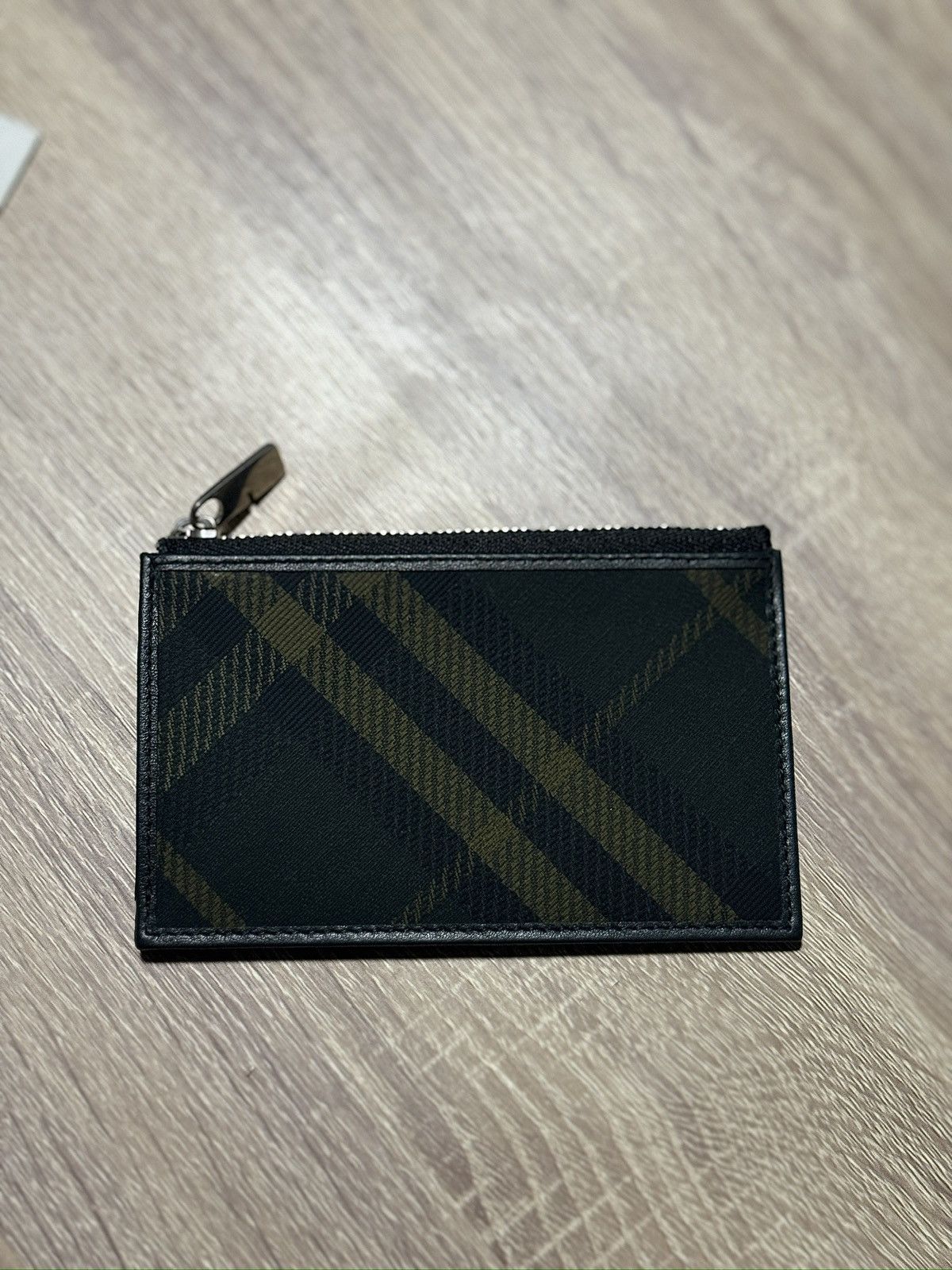 Burberry Burberry Tartan Patterned card holder With Zip Unisex Size ONE SIZE - 8 Thumbnail