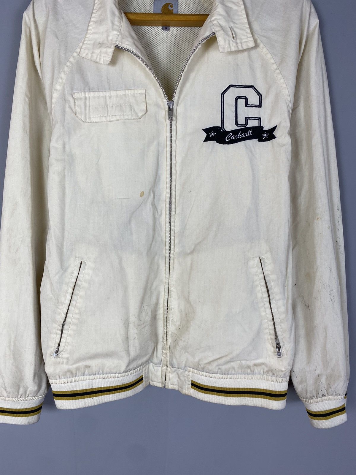 Carhartt × Vintage Vintage Carhartt biker jacket Size US S / EU 44-46 / 1 - 3 Thumbnail