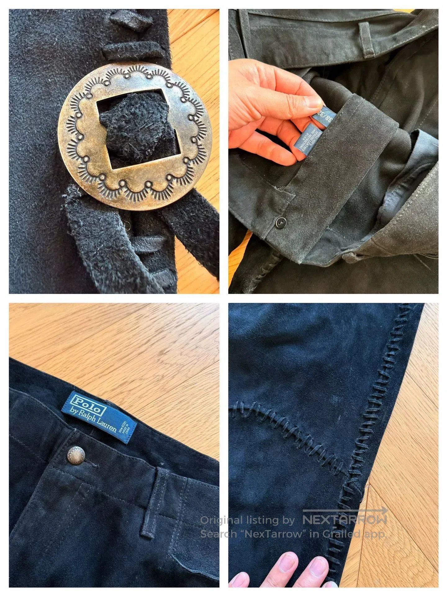 RLX Ralph Lauren Vintage Ralph Lauren Suede Pants. Size US 38 / EU 54 - 9 Thumbnail