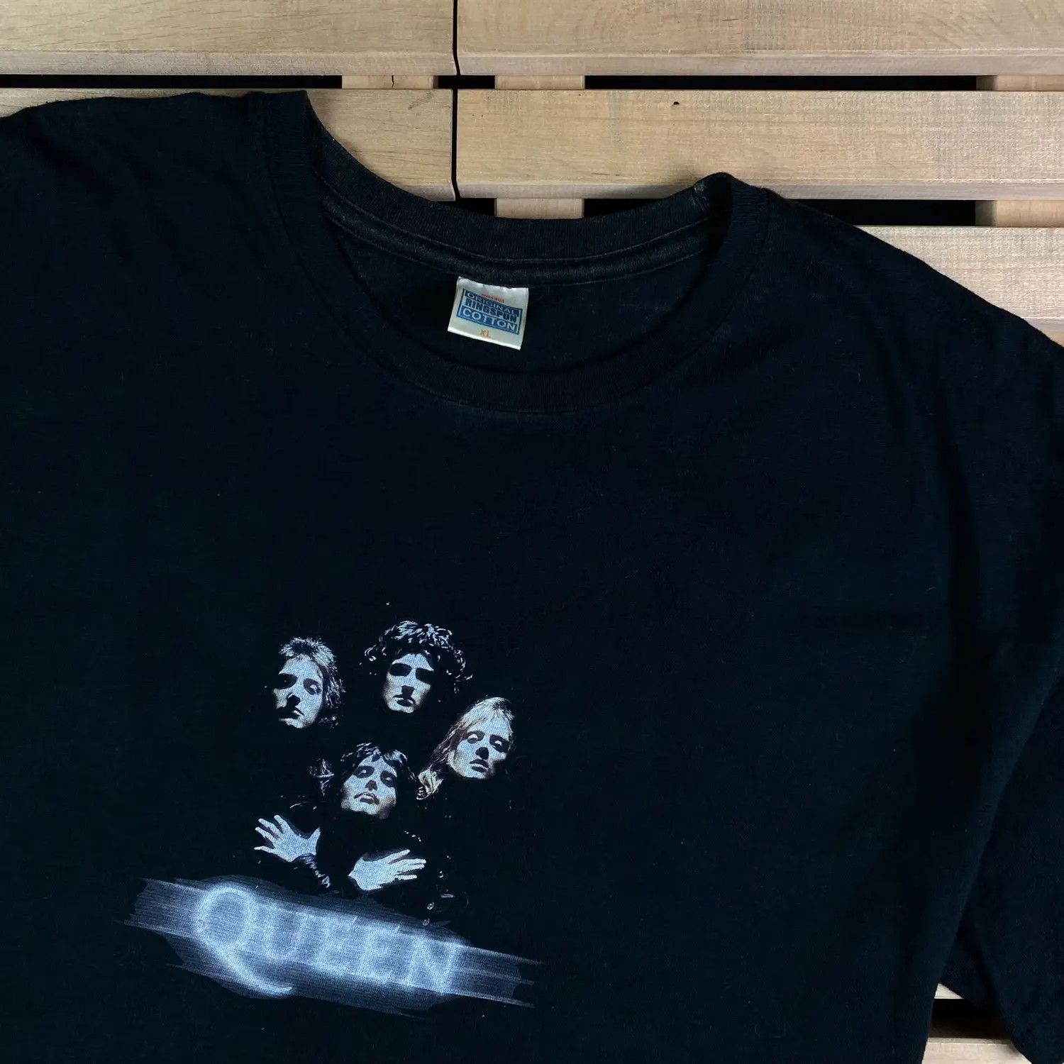 Band Tees × Vintage Men’s Rock T-Shirt Queen Vintage Size XL Size US XL / EU 56 / 4 - 2 Thumbnail