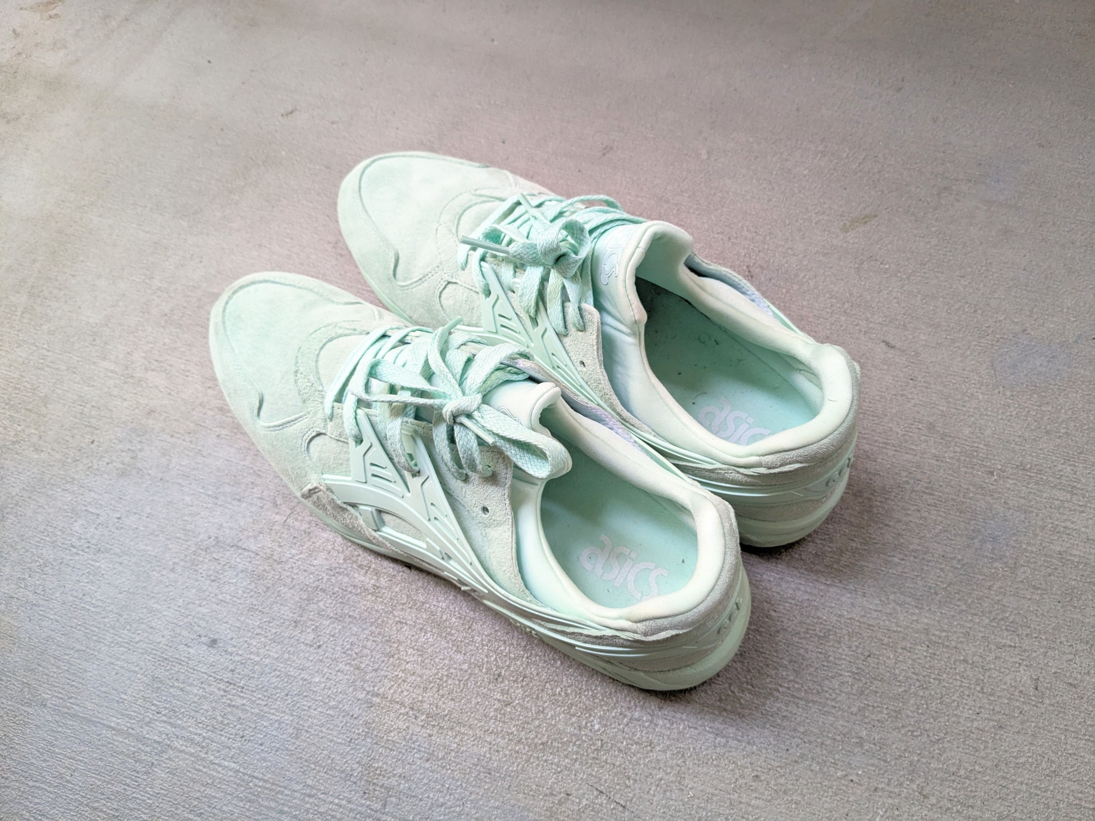 Asics ASICS Gel-Kayano Trainer Mint Green 11 Suede Size US 11 / EU 44 - 13 Thumbnail
