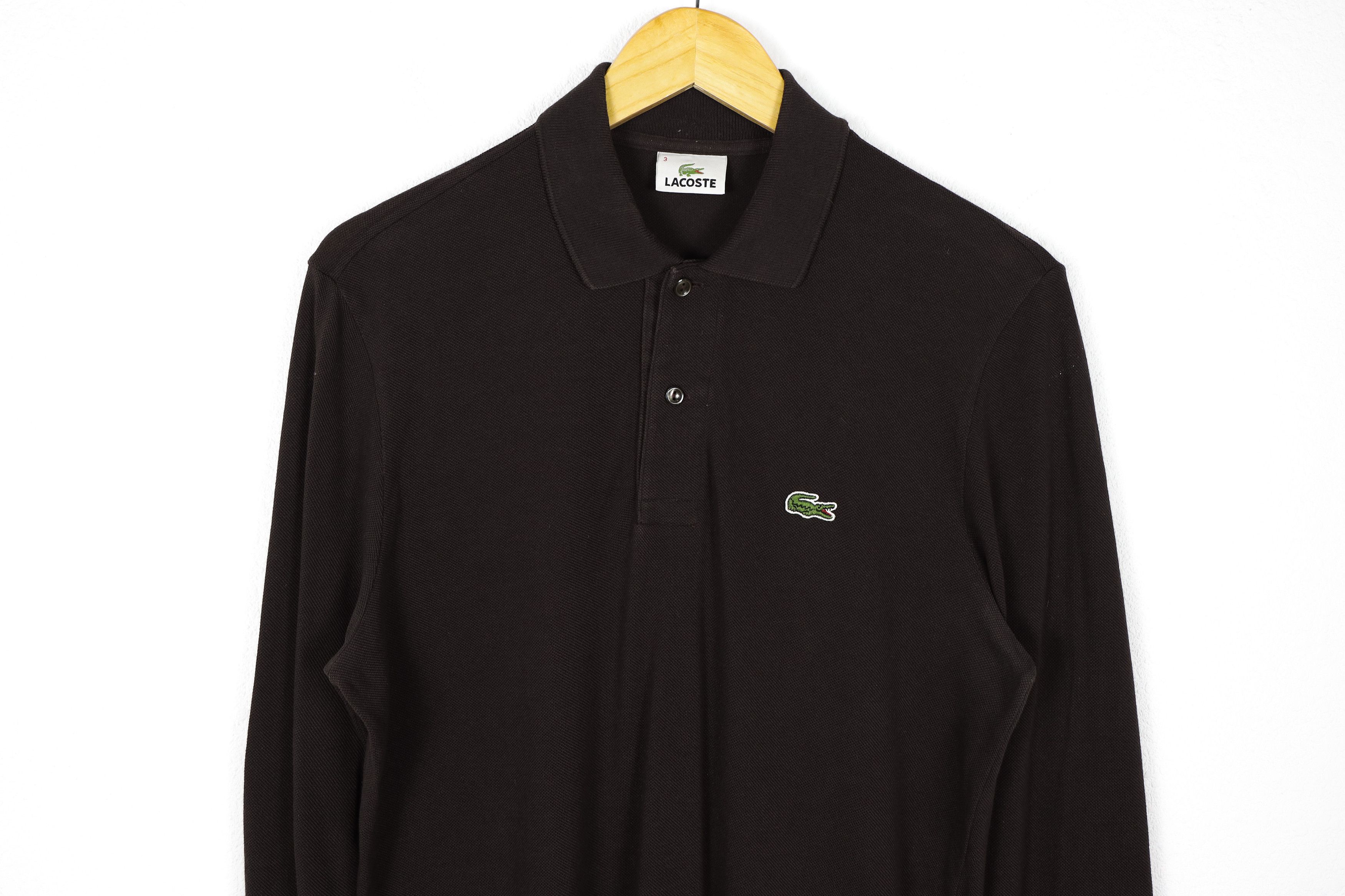 Lacoste × Vintage Vintage Lacoste Croc Logo Rugby Polo Shirt 90s Size US L / EU 52-54 / 3 - 2 Thumbnail