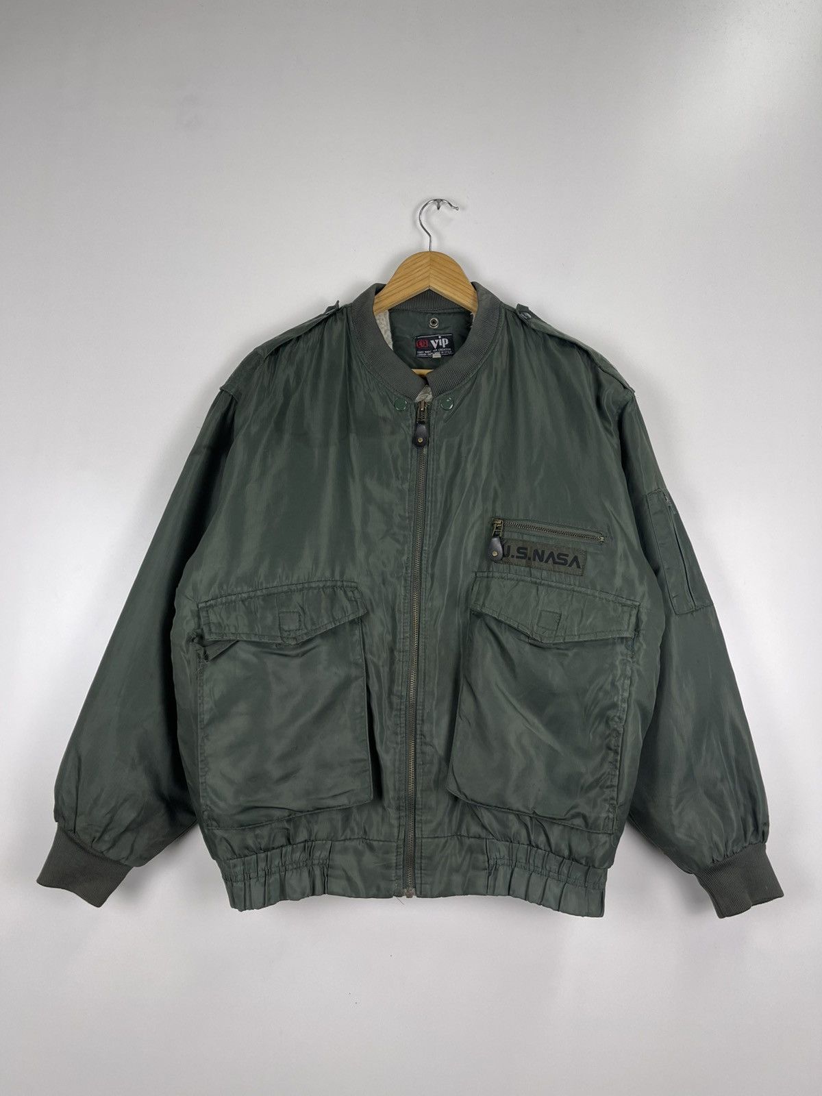 Vintage Vintage Bomber Jacket Size US M / EU 48-50 / 2 - 2 Thumbnail