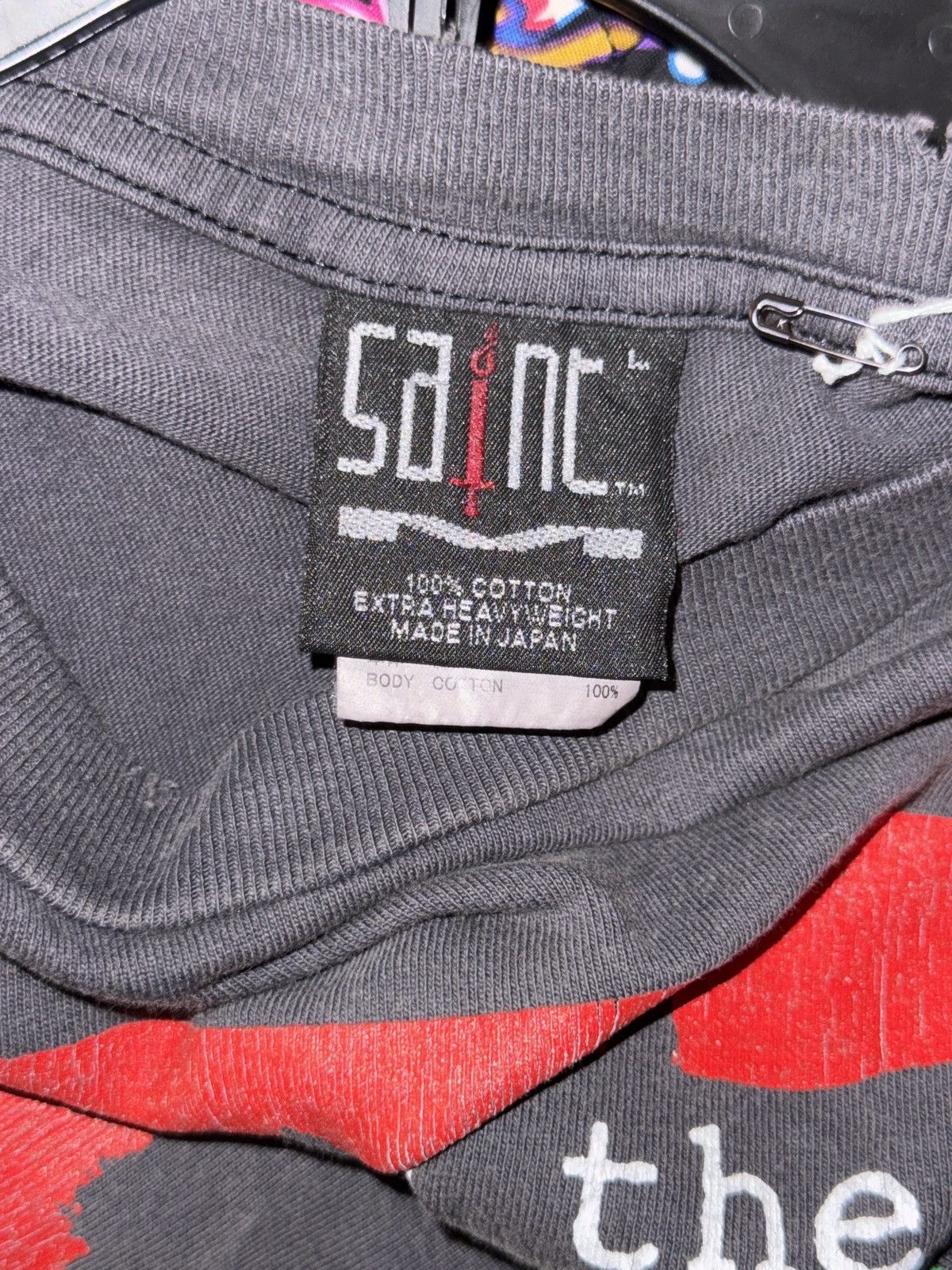 Saint Michael Saint Micheal logo t shirt Size US L / EU 52-54 / 3 - 3 Thumbnail