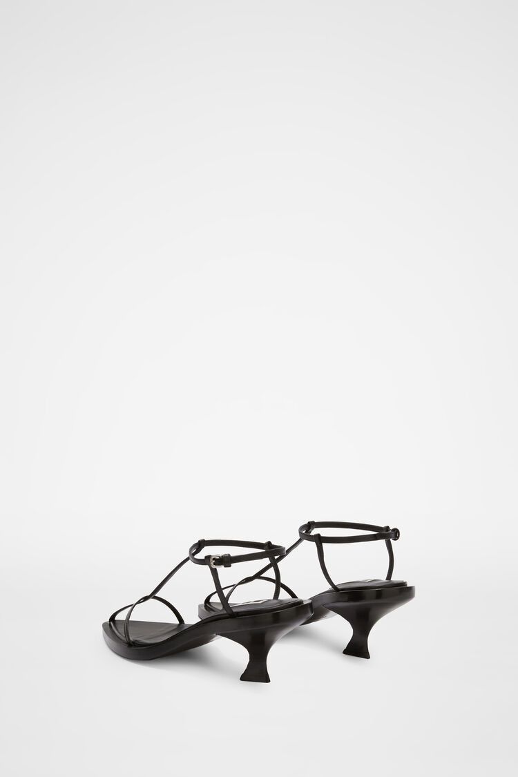 Jil Sander o1y1025 Sandals in Black Size US 5.5 / IT 35.5 - 3 Thumbnail