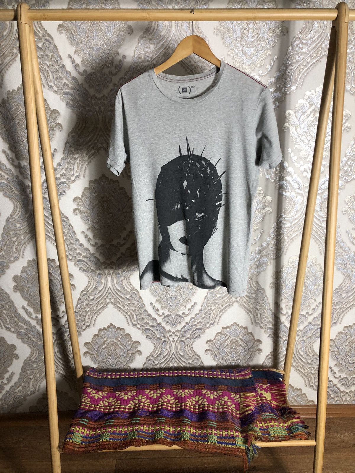 Gap GAP RED DESIGNER MALGOSIA BY MERT & MARCUS T-SHIRT FACE Y2K Size US M / EU 48-50 / 2 - 1 Thumbnail