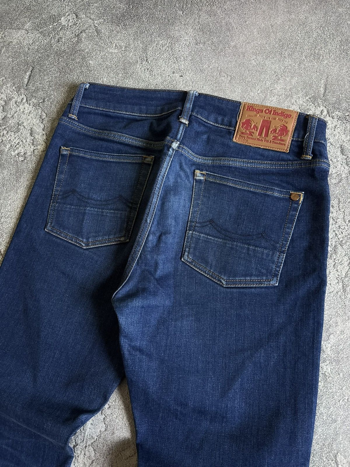 Kings Of Indigo Kings Of Indigo 32/32 tapered denim pants trousers jeans Size US 32 / EU 48 - 3 Thumbnail