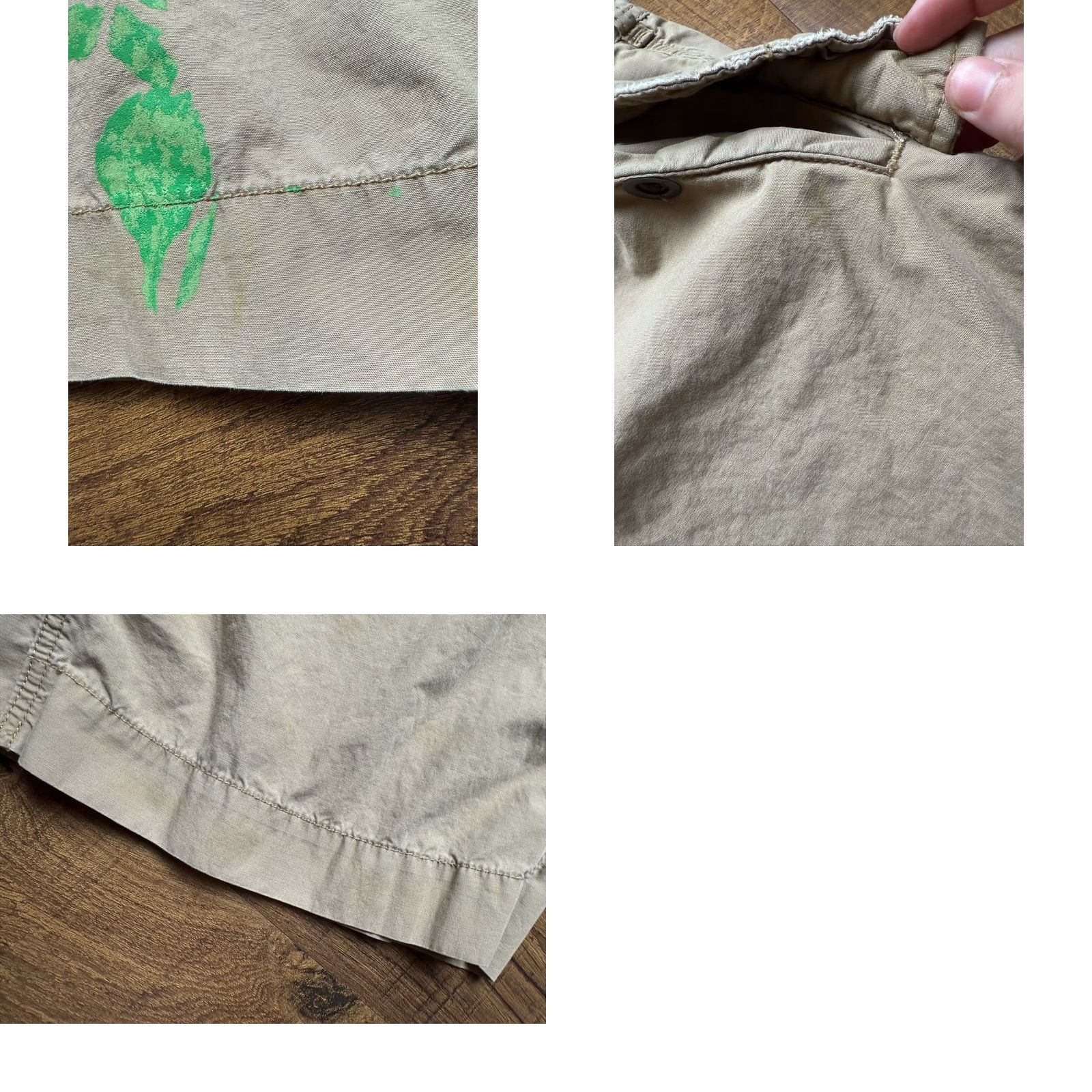 Polo Ralph Lauren VINTAGE Polo Ralph Lauren Paratrooper Shorts Mens 36 Cargo Short Brown 90s Read Size US M / EU 48-50 / 2 - 9 Thumbnail