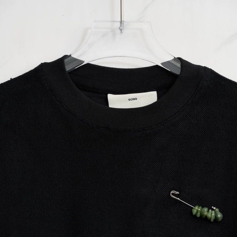 Song For The Mute Song For The Mute unisex accessories loose-fit hoodie Size US M / EU 48-50 / 2 - 2 Thumbnail
