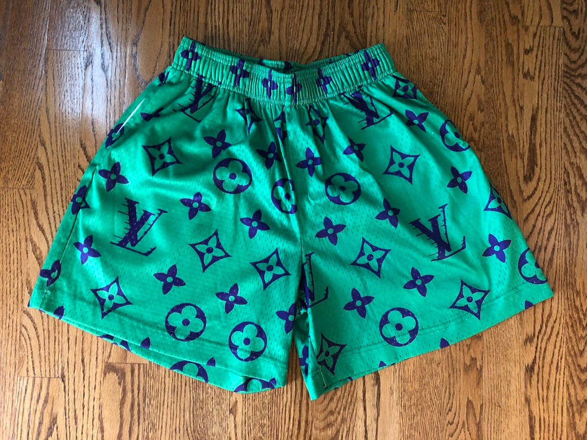 green lv shorts