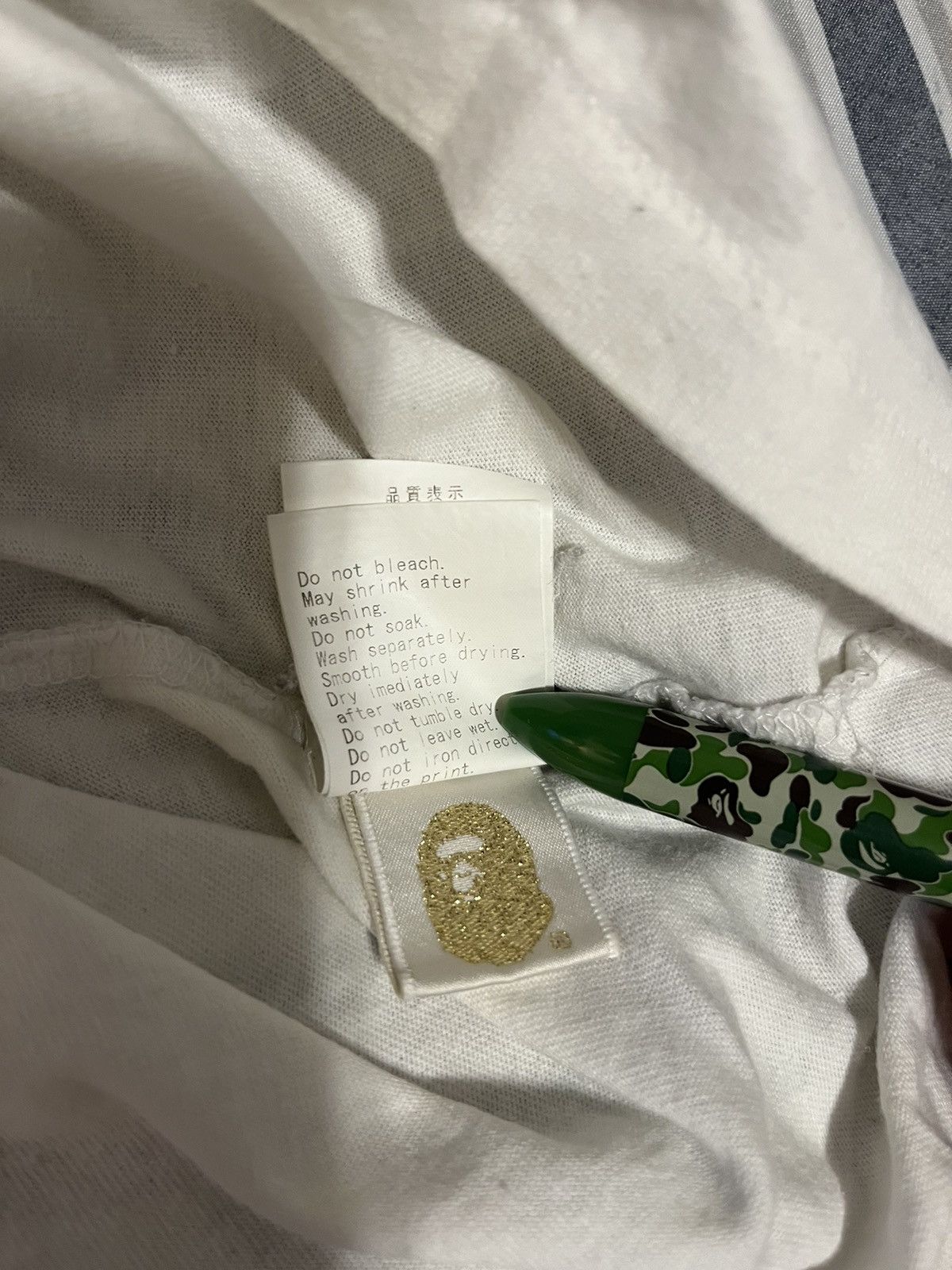 Bape Bape camo Milo Shirt Size US S / EU 44-46 / 1 - 6 Thumbnail