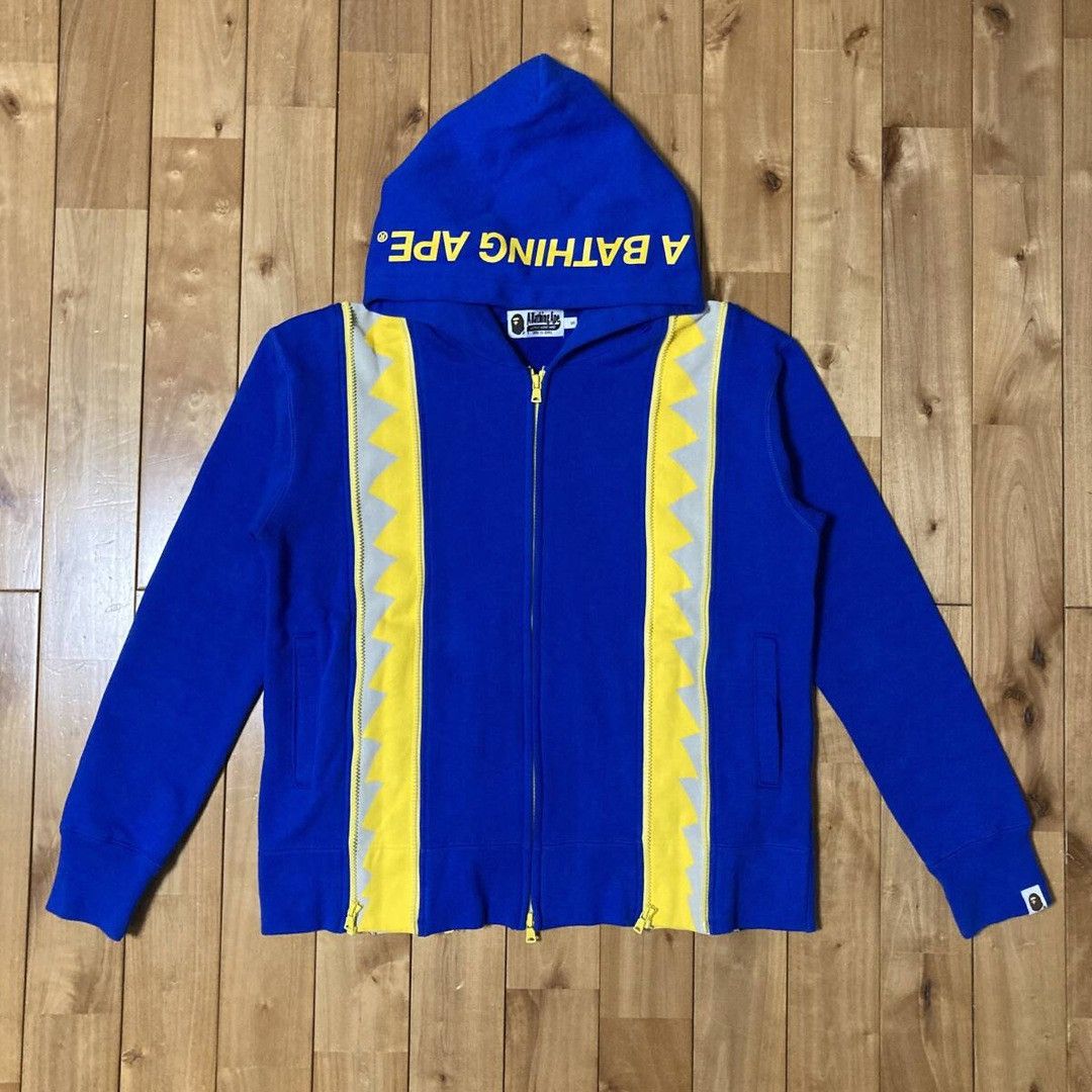 Bape BAPE Shark Mouth zip hoodie a bathing ape Size US S / EU 44-46 / 1 - 1 Thumbnail