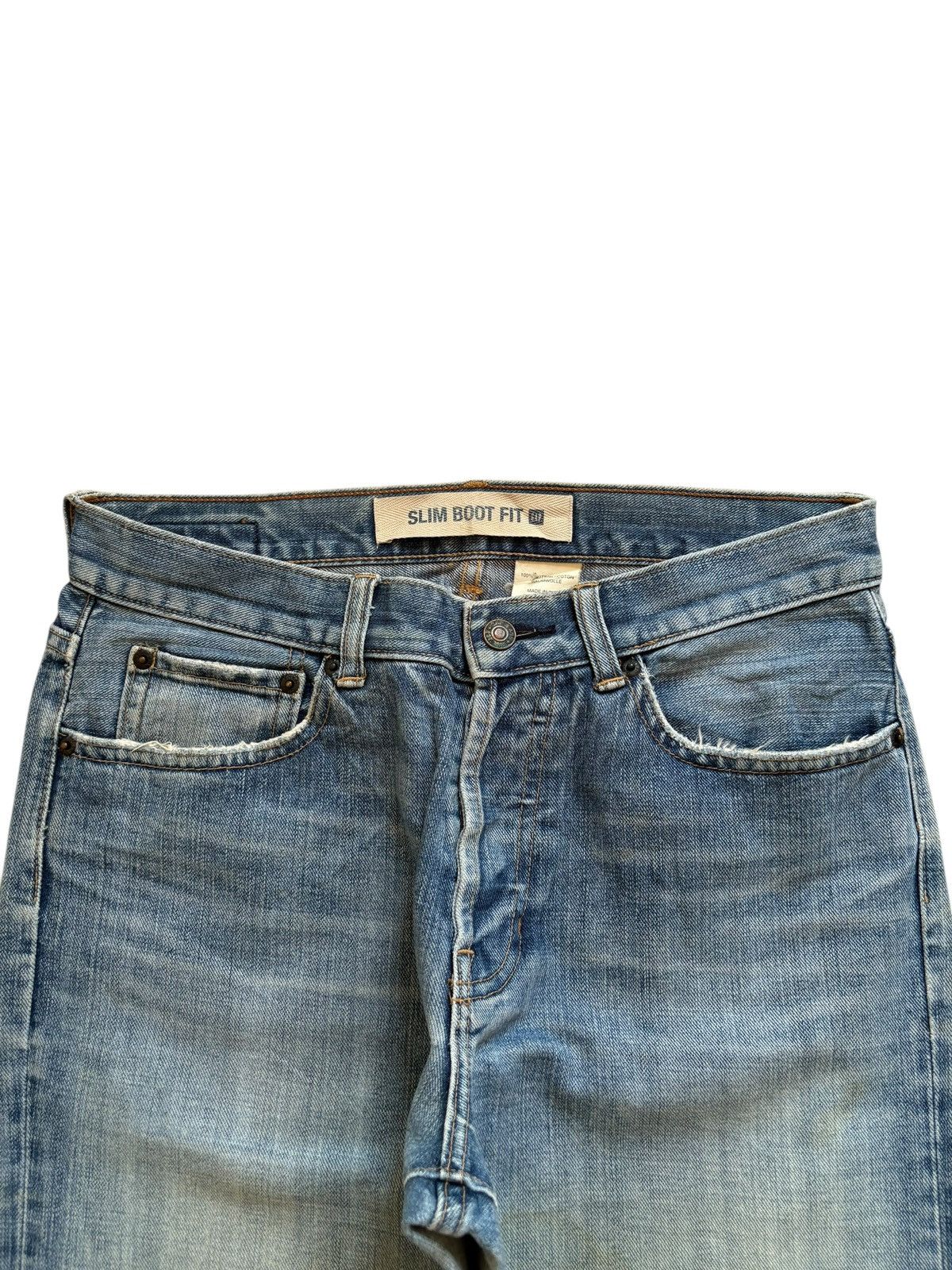 Gap Vintage Gap Faded Mud Wash Bootcut Jeans Size US 31 - 4 Thumbnail