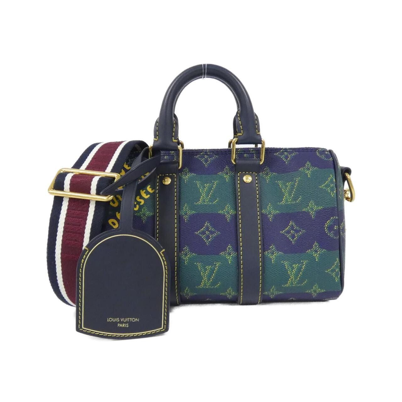 Louis Vuitton Louis Vuitton Louis Vuitton Monogram Heritage Keepall Coated Canvas Boston Bag Textile Travel Bag M25786 DUTY FREE for USA Size ONE SIZE - 1 Thumbnail