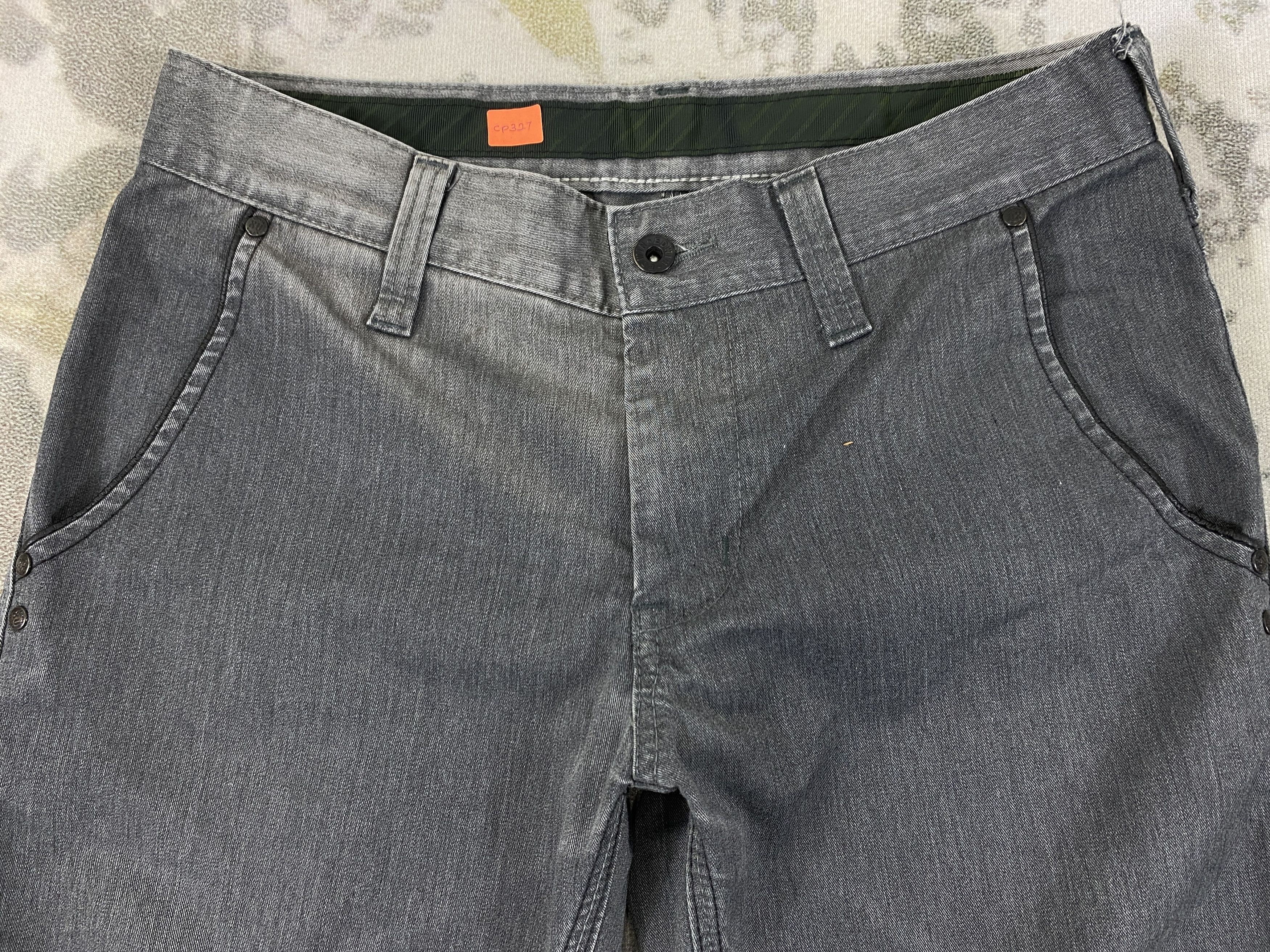 Japanese Brand Vintage Edwin Casual Flare Sun Faded Pants -CP327 Size US 31 - 3 Thumbnail