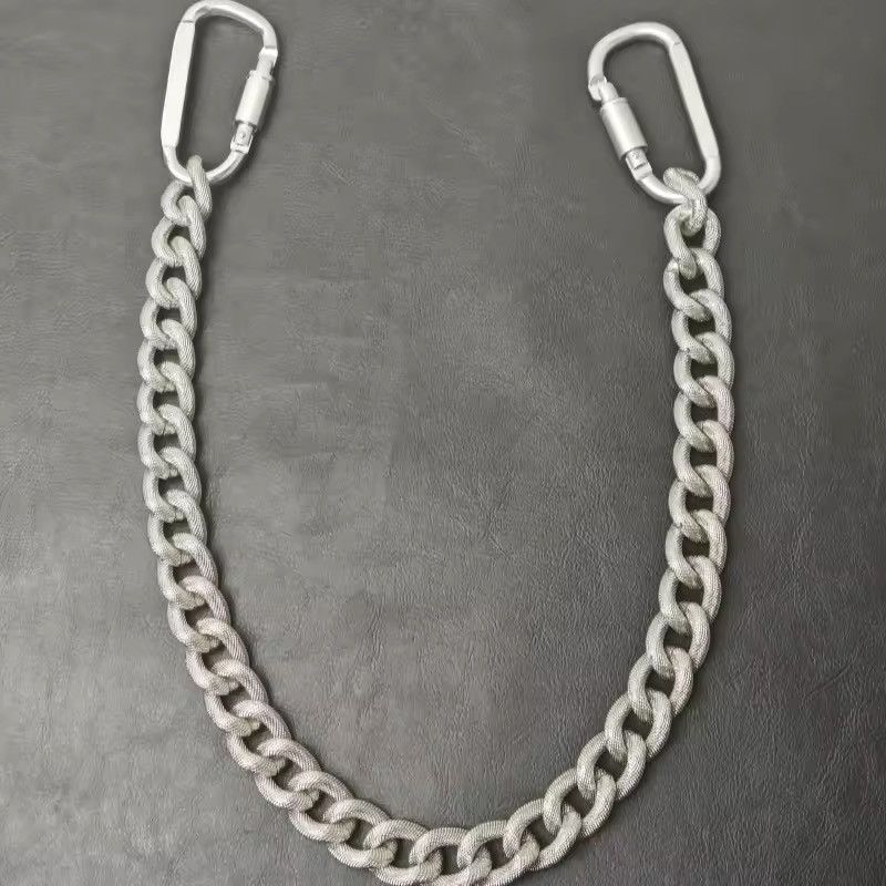 Jewelry Luxurious Concise Chain Pant Waist Keychain Size ONE SIZE - 3 Thumbnail