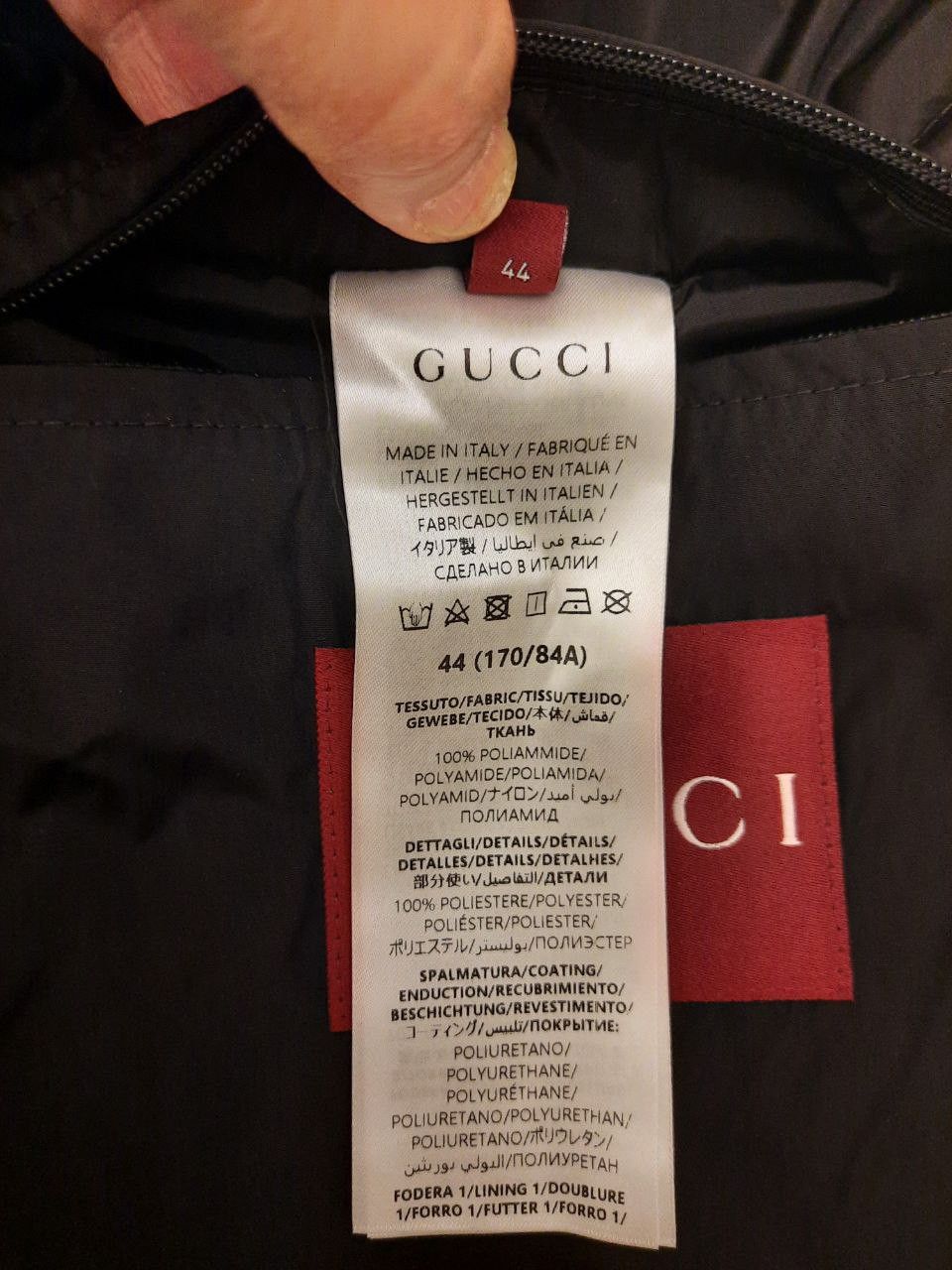 Gucci GG Nylon Jacquard Hooded Ripstop Jacket Size US S / EU 44-46 / 1 - 8 Thumbnail