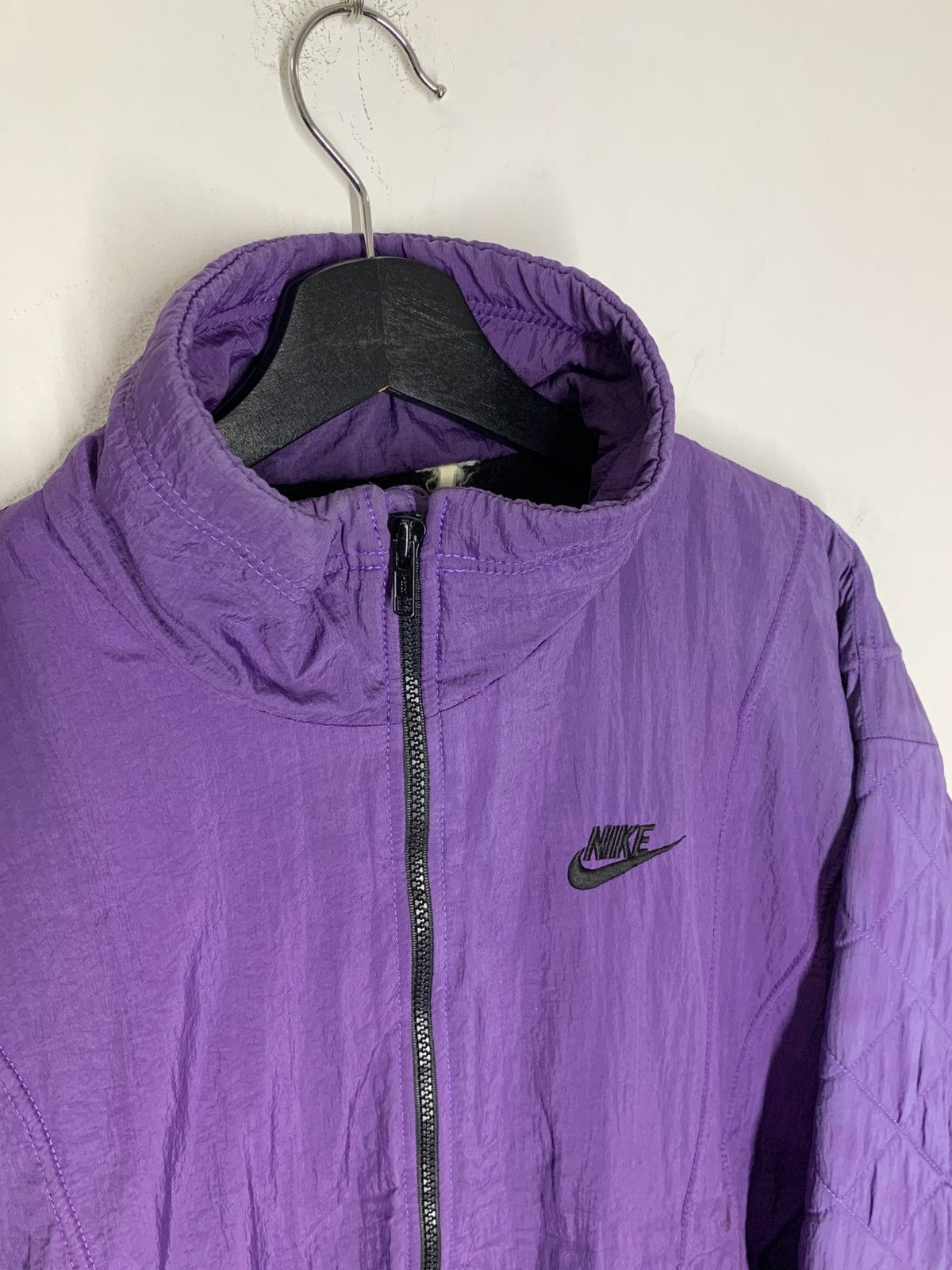 Nike × Vintage Vintage NIKE AIR JORDAN Puffer Quilted Jacket Size US L / EU 52-54 / 3 - 5 Thumbnail