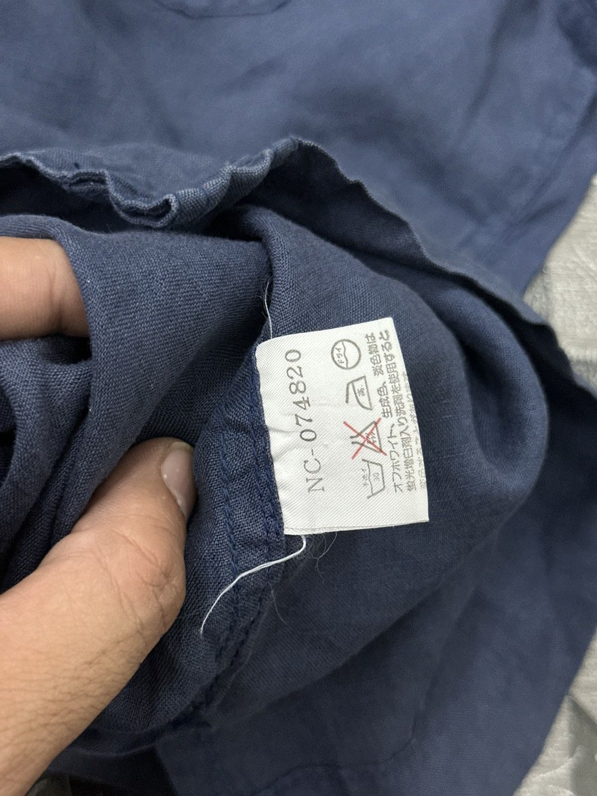Nigel Cabourn Authentic Nigel Cabourn 100% Hemp Button Up Shirt Size US M / EU 48-50 / 2 - 8 Thumbnail