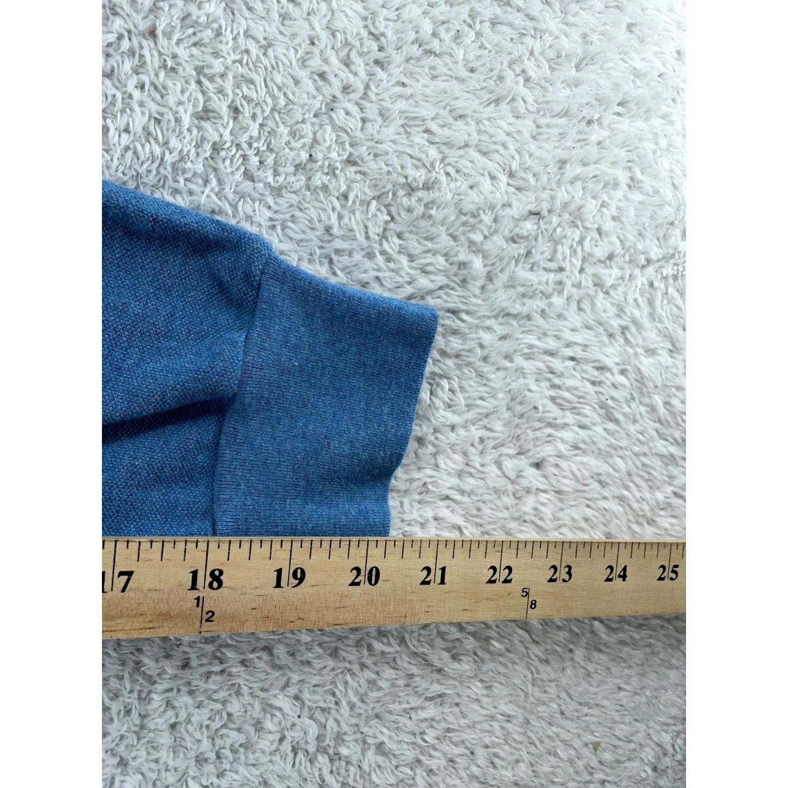 Polo Ralph Lauren Polo Ralph Lauren Polo Shirt Mens Large Blue Classic Fit Slit Logo 100% Cotton Shirt Size US L / EU 52-54 / 3 - 6 Thumbnail