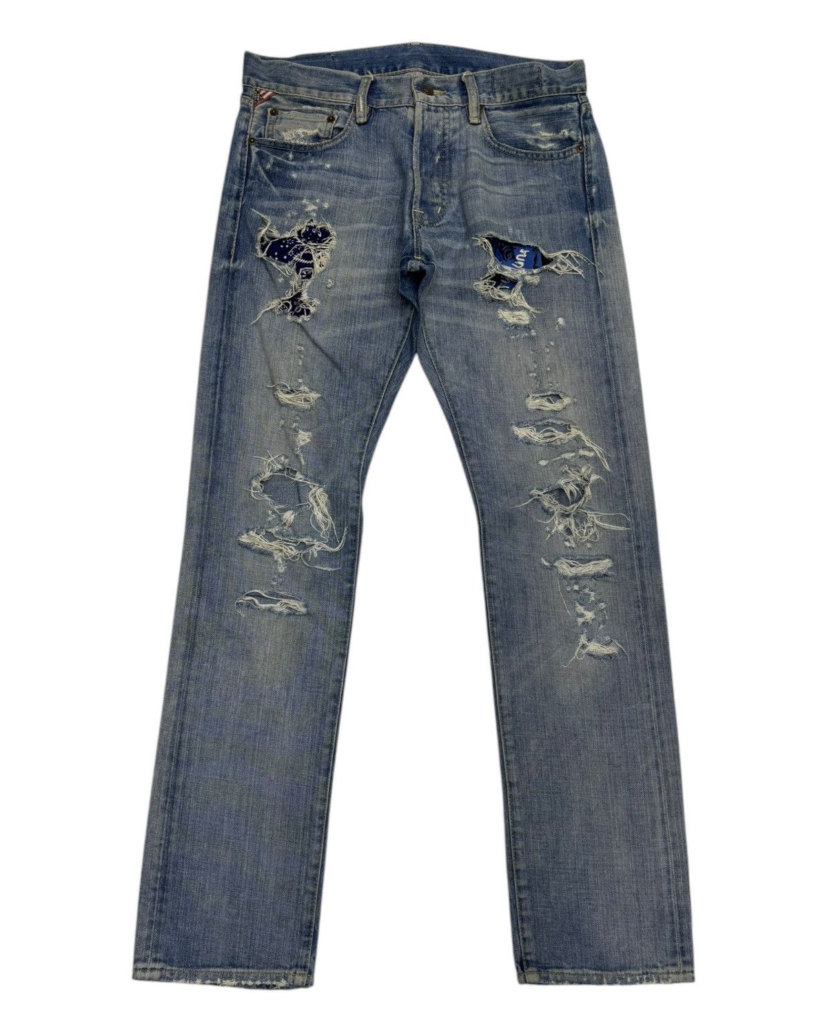 Denim & Supply Ralph Lauren 🔥DENIM SUPPLY RALPH LAUREN RIPPED DISTRESSED DENIM JEANS Size US 32 / EU 48 - 7 Thumbnail