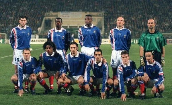 Adidas Ultra Rare France 1995 Fabien Barthez goalkeeper jersey XL Size US XL / EU 56 / 4 - 4 Thumbnail