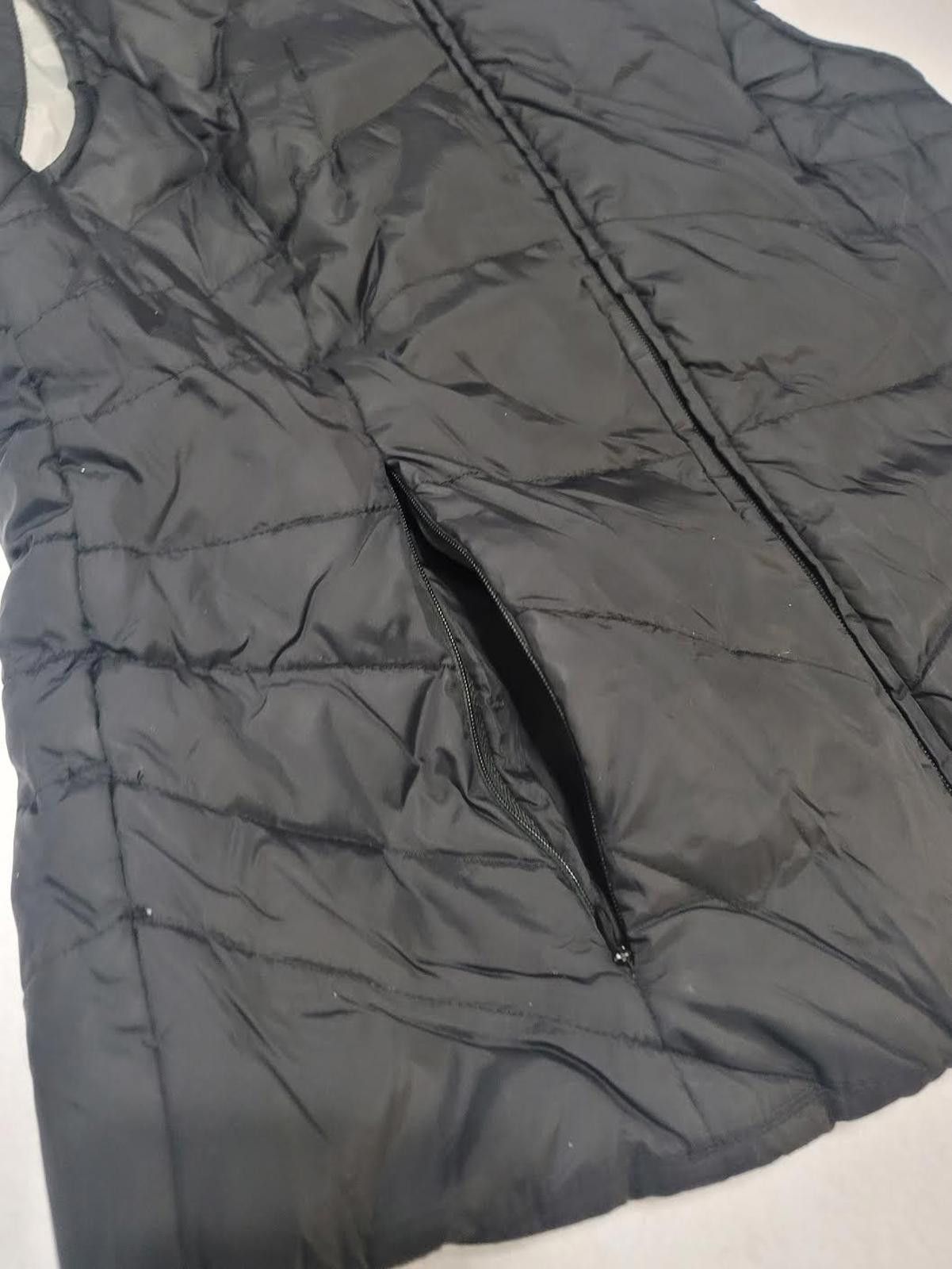 Other Kenneth Cole Women’s Black Reflective Puffer Vest Small Size S / US 4 / IT 40 - 6 Thumbnail