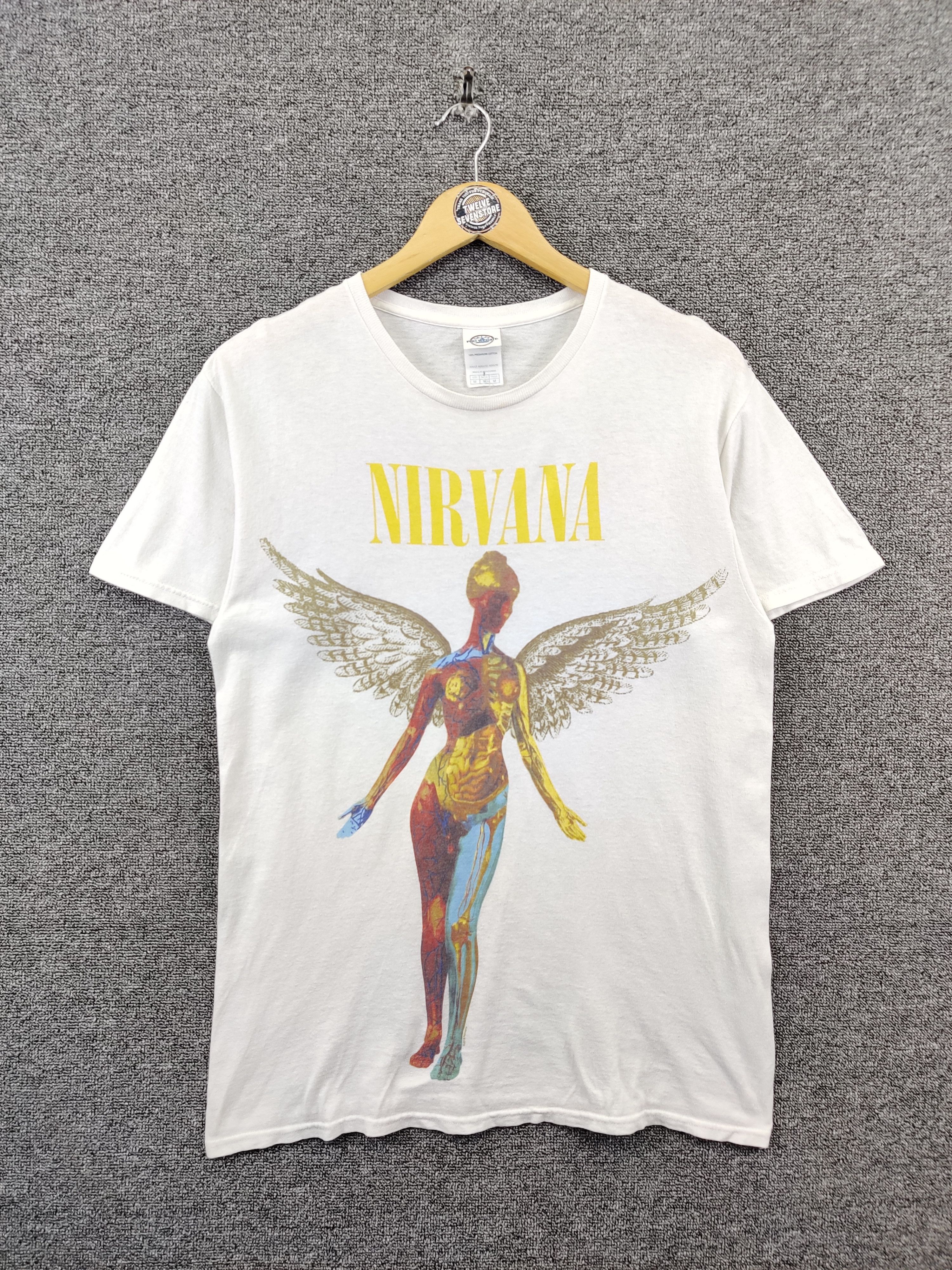 Vintage Nirvana In Utero Band Tees Tshirts