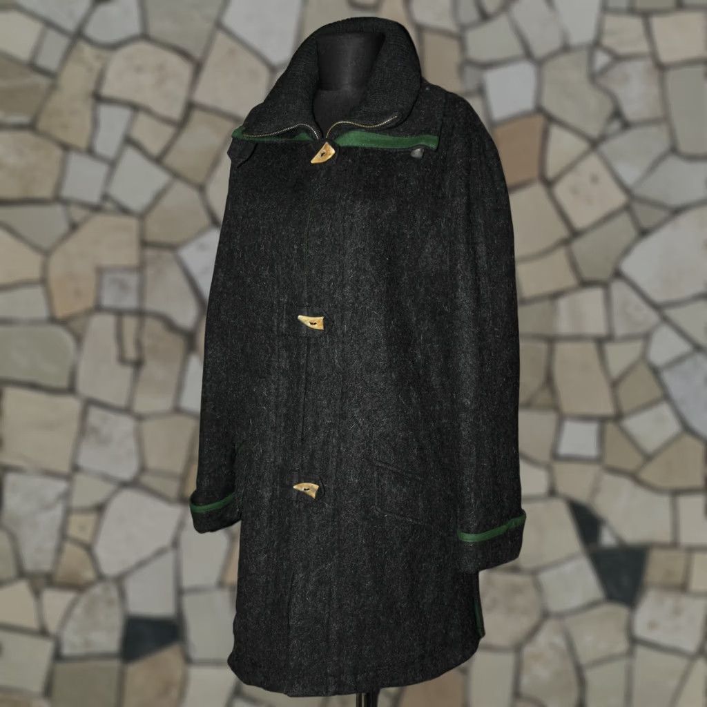 Vintage Steinbock wool coat jacket Size GB 18 Austria Grey Womens Size XXL / US 16-18 / IT 52-54 - 1 Thumbnail