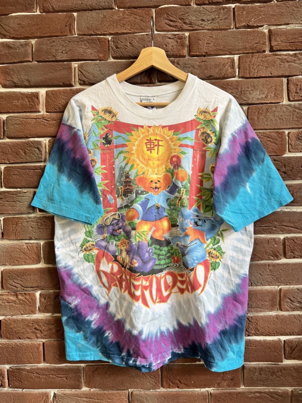 Band Tees Vintage Grateful Dead 90s China Town Tie Dye 1997 L Band Tee Size US L / EU 52-54 / 3 - 1 Thumbnail