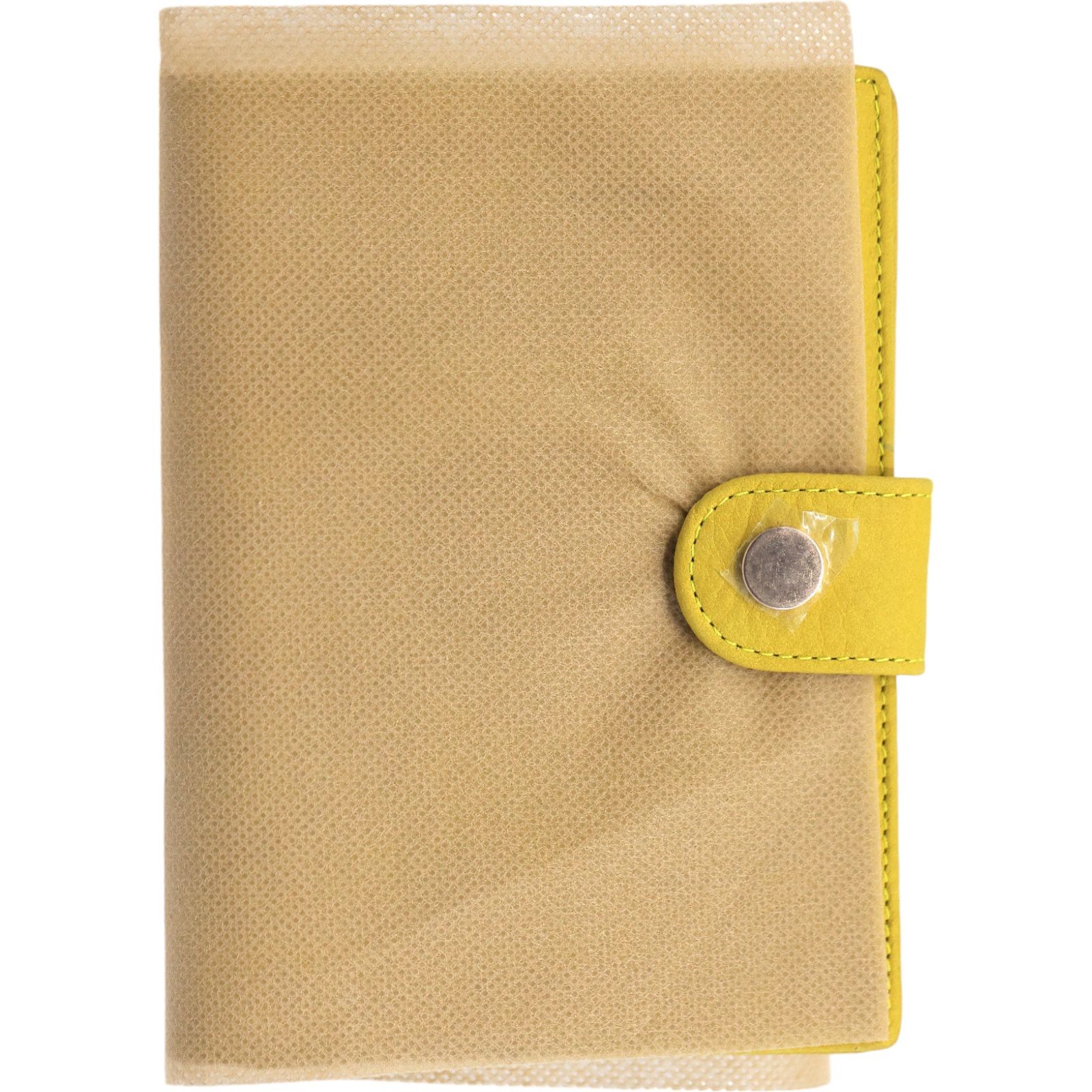 Other Borgasets Stay Gold Leather Passport Wallet Size ONE SIZE - 1 Thumbnail