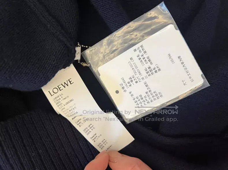 Loewe Loewe Wool crew neck pullover sweater Size S / US 4 / IT 40 - 5 Thumbnail