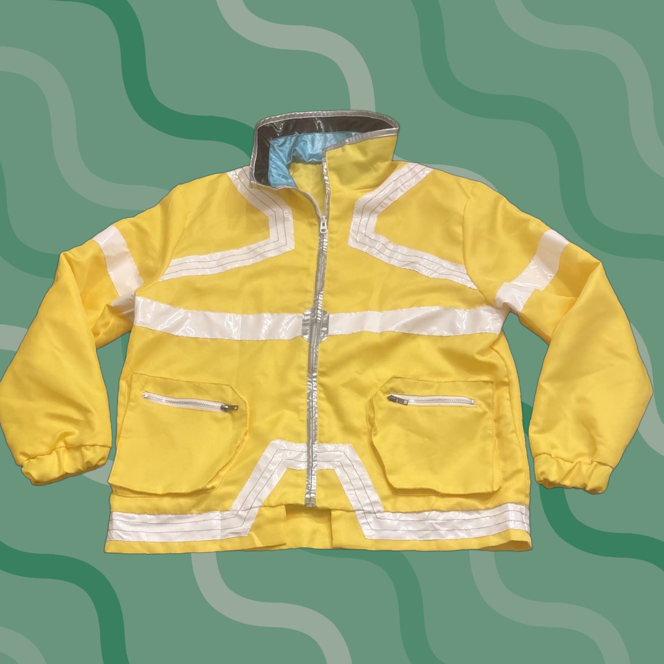 Vintage CYBERPUNK 2077 Yellow Jacket Cosplay XL Comicon Jacket Size US XL / EU 56 / 4 - 1 Thumbnail