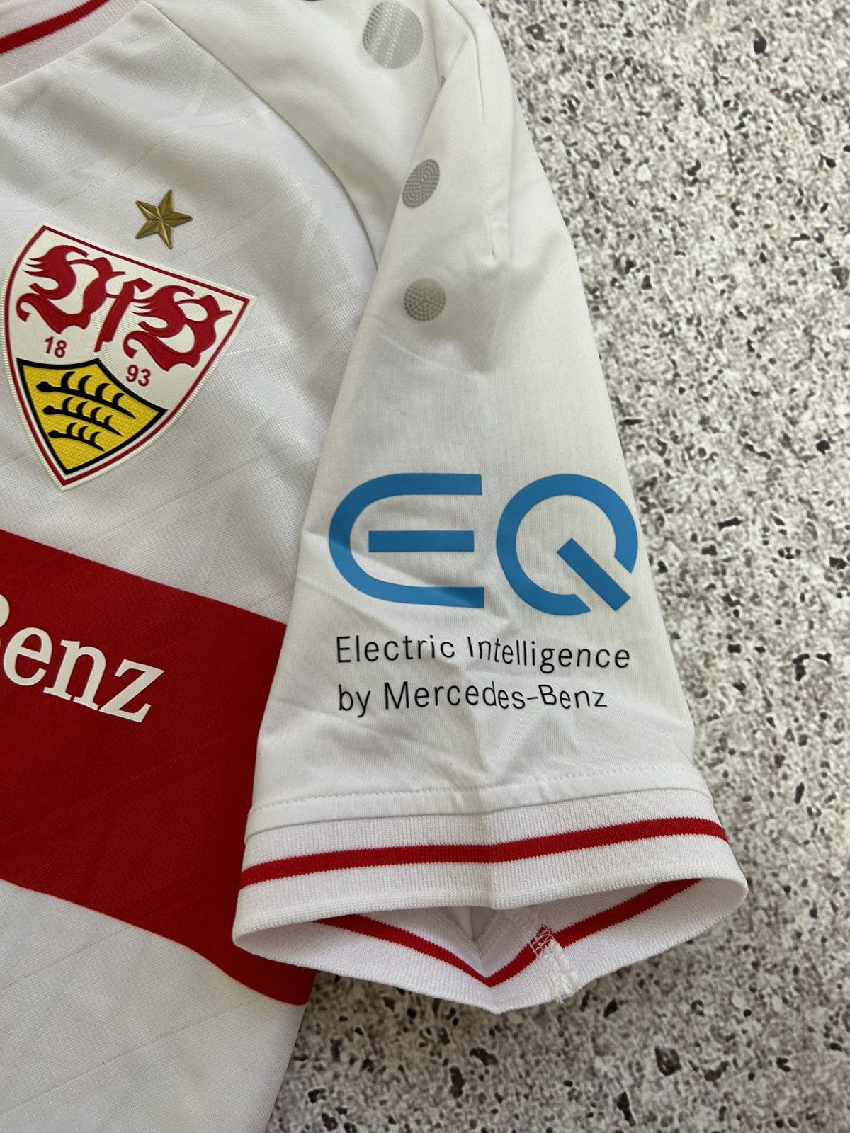 Vintage Jako Germany VFB Stuttgart 2020 2021 Klement Soccer Jersey Size US L / EU 52-54 / 3 - 11 Thumbnail