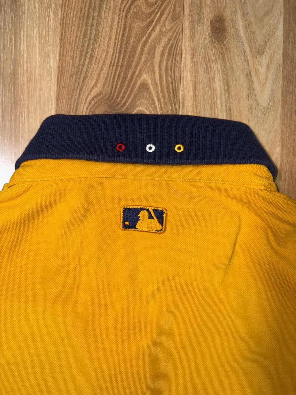 MLB VTG MLB x Beyond Closet "Dodgers Dog" Colorblock Polo Shirt Size US S / EU 44-46 / 1 - 10 Thumbnail