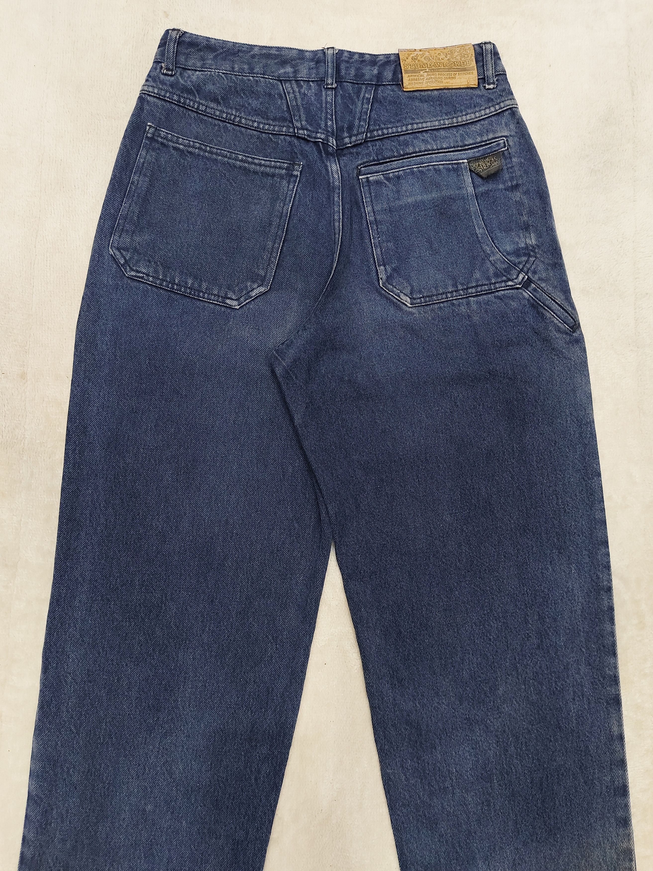 Marithe + Francois Girbaud 90s MFG❤️‍🔥Stone Washed High Waist Y2k Relaxed Straight Size US 30 / EU 46 - 5 Thumbnail