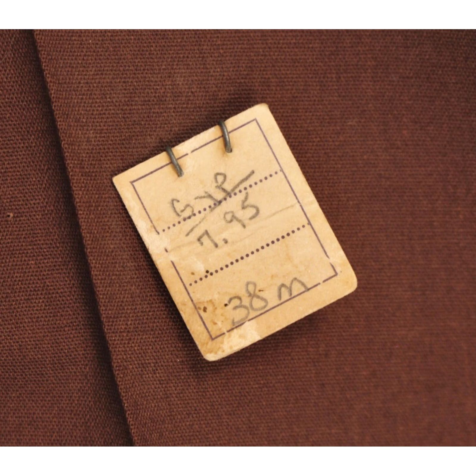 Vintage VINTAGE Big Smith Pants 37x32 1970s Brown PolyCotton Disco Casuals Mens Size US 37 - 6 Thumbnail