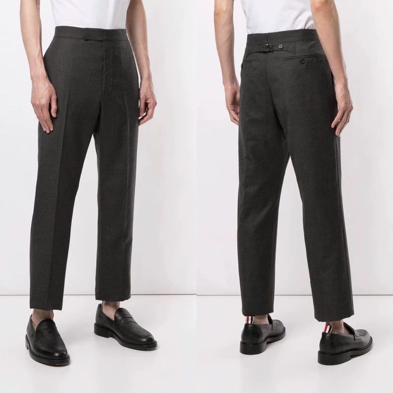 Thom Browne Thom Browne size0 Dark grey suit trousers Size 38S - 5 Thumbnail