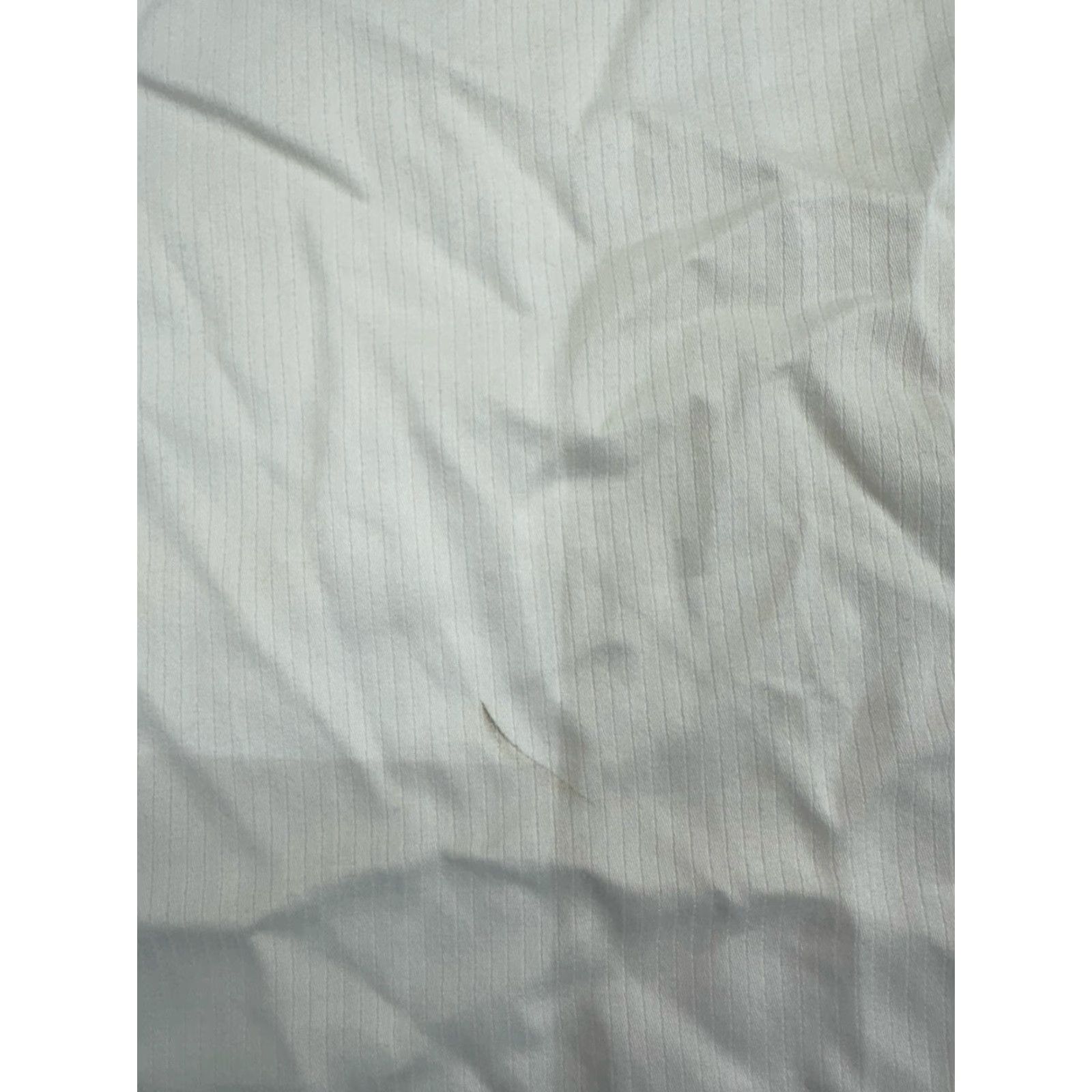 Enro Enro Mens Shirt Button-Up Size 17.5 White Collared Short Sleeve Stained All Seasons Pockets Regular Mens 90s Size US XXL / EU 58 / 5 - 6 Thumbnail