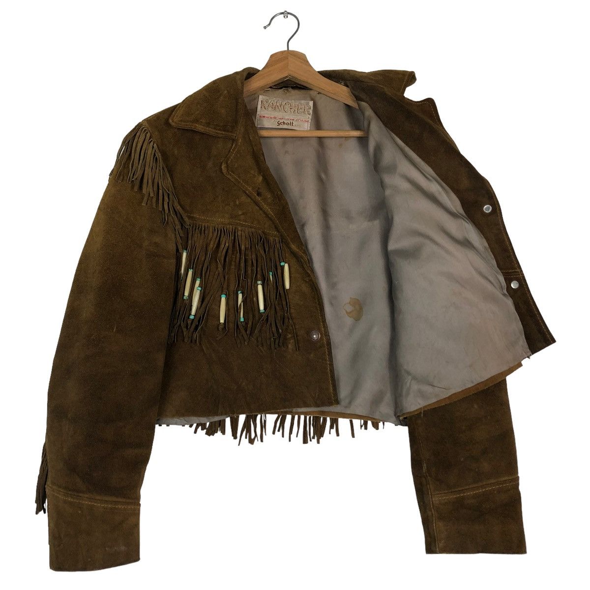 Schott 🔥VINTAGE 60’s SCHOTT RANCHER COWBOY WESTERN STYLING Size US M / EU 48-50 / 2 - 10 Thumbnail