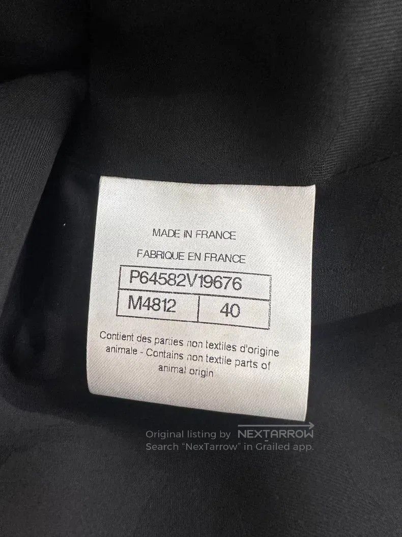 Chanel Chanel High-end workshop, black and white mandarin duck, t Size S / US 4 / IT 40 - 5 Thumbnail