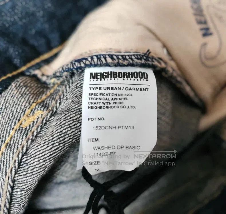 Neighborhood Neighborhood 15aw WASHED.DP BASIC Jeans. Size US 29 - 5 Thumbnail
