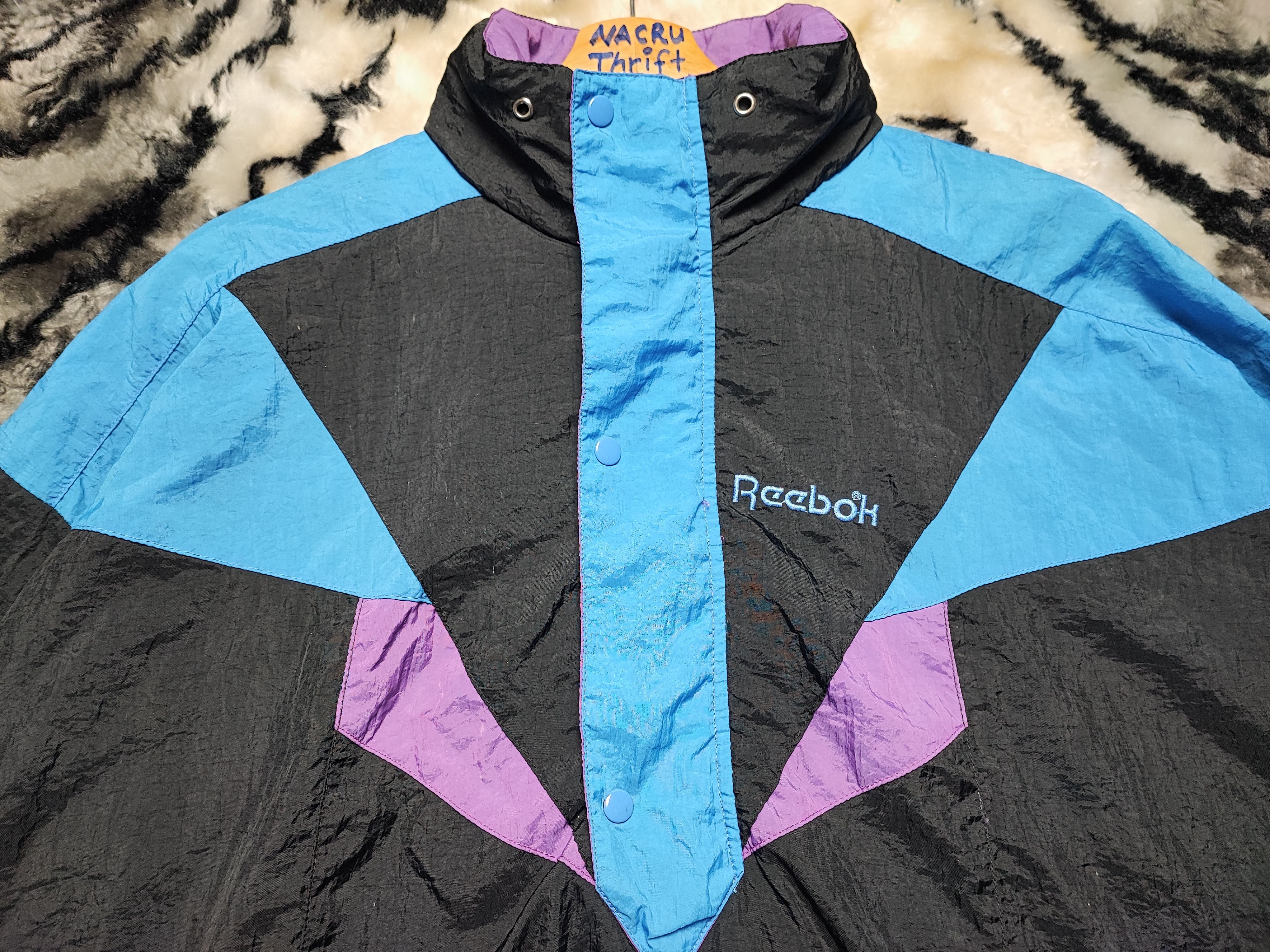 Japanese Brand × Reebok × Vintage Vintage Nylon Anorak Jacket by Reebok Size US M / EU 48-50 / 2 - 9 Thumbnail