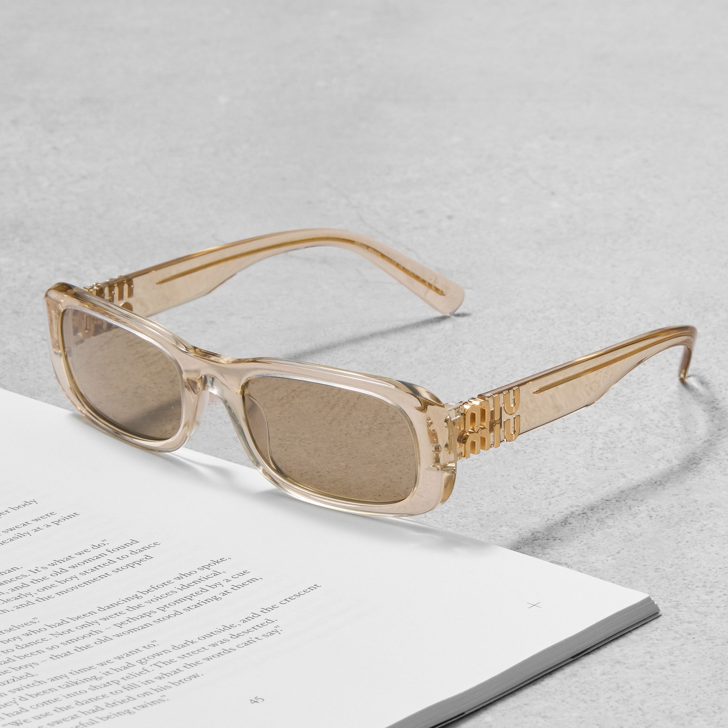 Miu Miu MIU MIU MU 08ZS 11T40F Sunglasses Size ONE SIZE - 2 Thumbnail