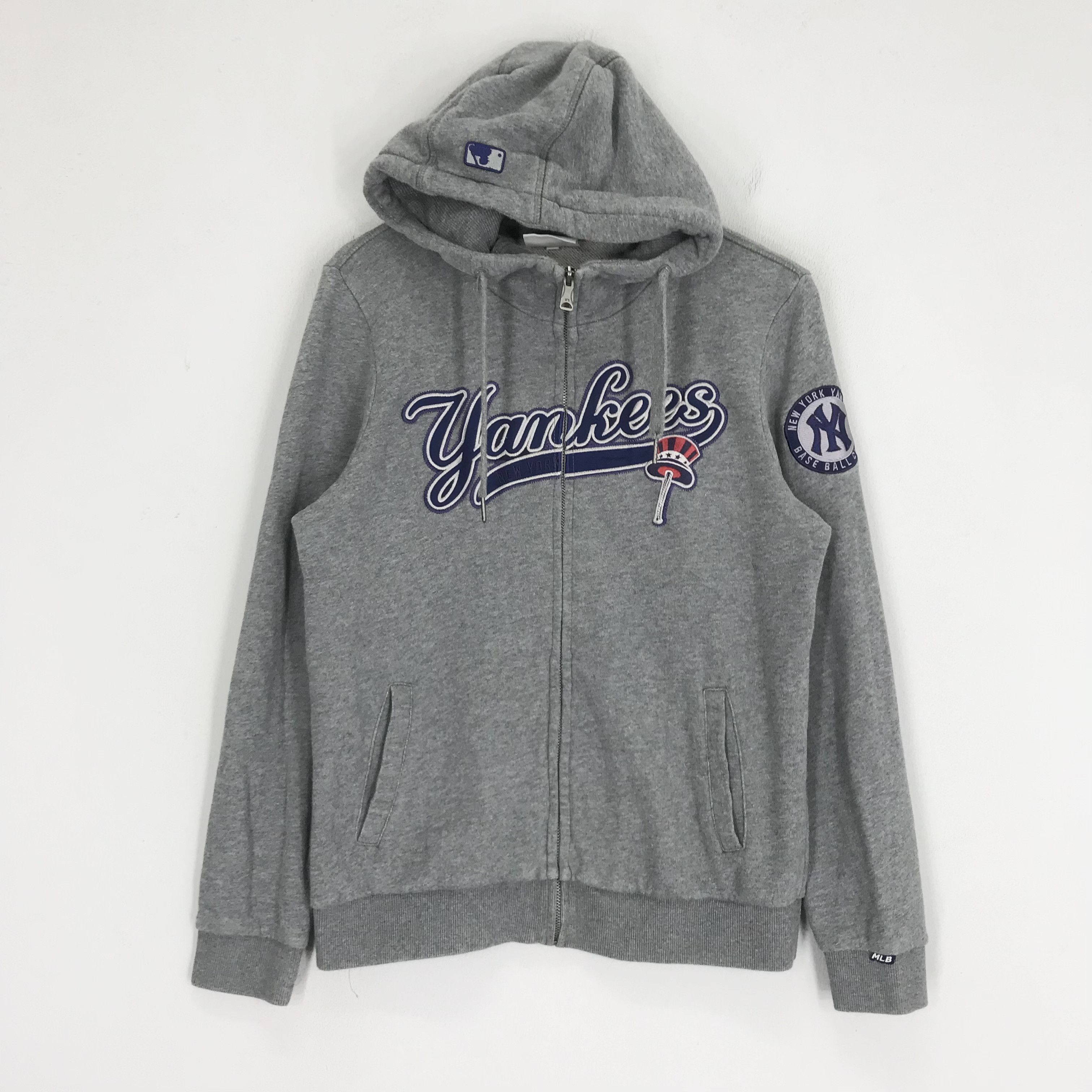 New Era Vintage New York Yankees Gray Sweater - 345 Size US M / EU 48-50 / 2 - 1 Thumbnail