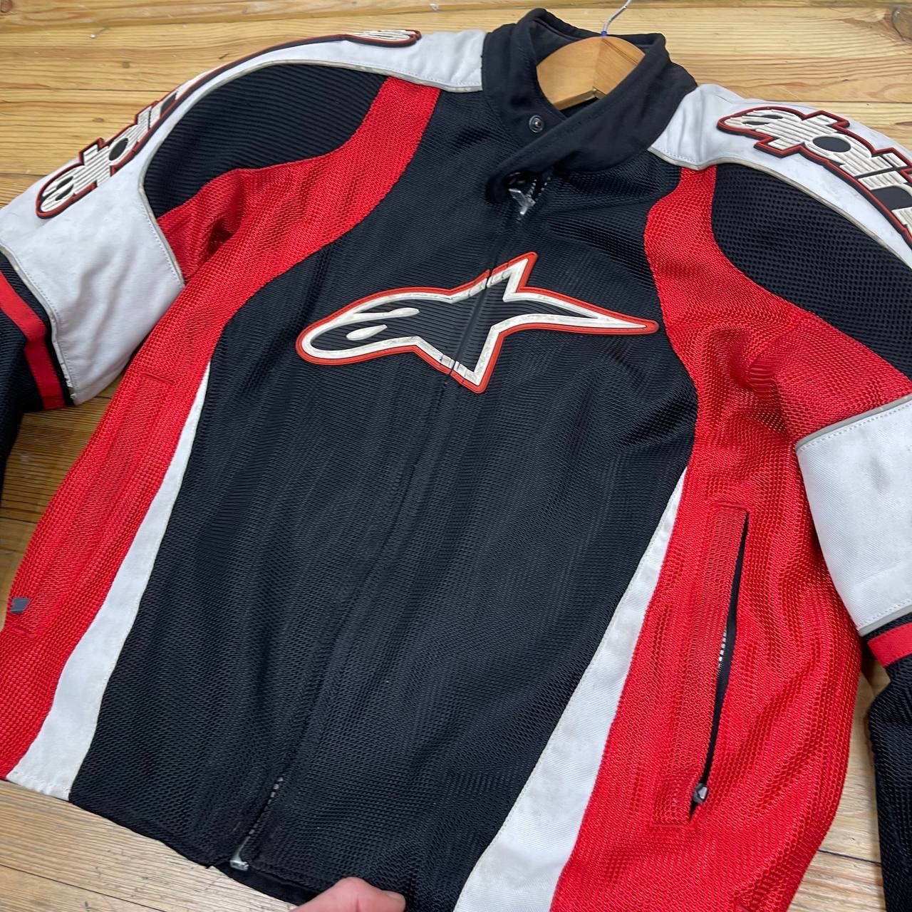 Alpinestars Alpinestars Textile Mesh Motorcycle Jacket Black Red White Size US M / EU 48-50 / 2 - 5 Thumbnail
