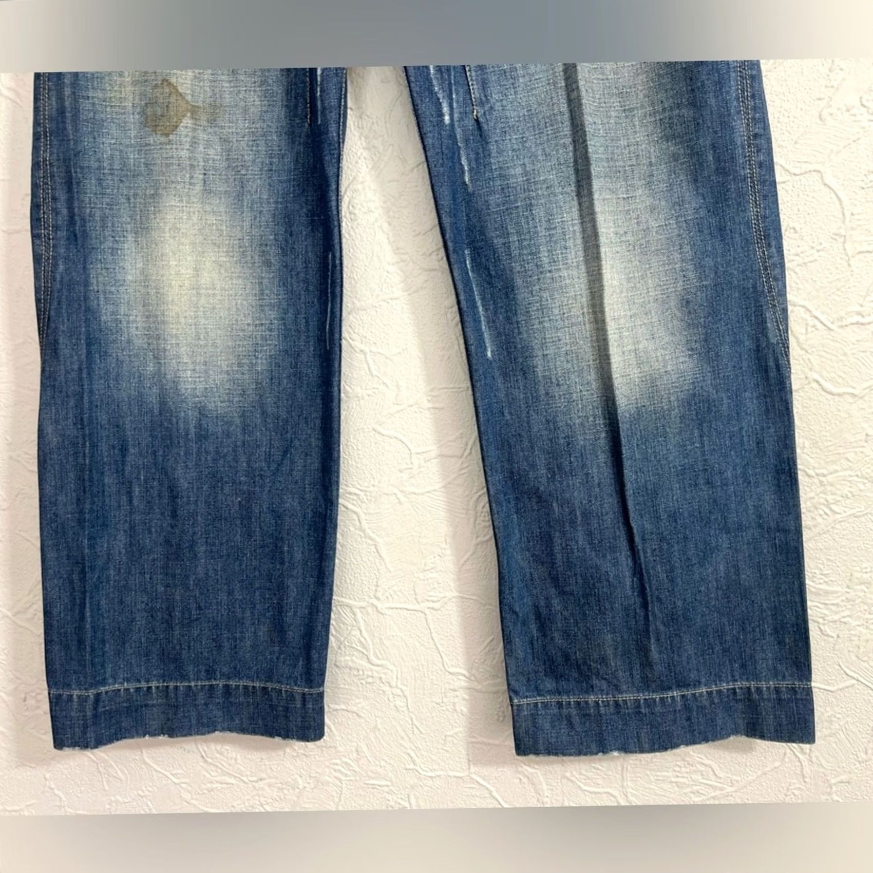 JNCO VINTAGE Meezan Jeans Mens 34x29 Medium Wash Jnco Style Denim Y2K Baggy Skater Shirt Size US 34 / EU 50 - 3 Thumbnail