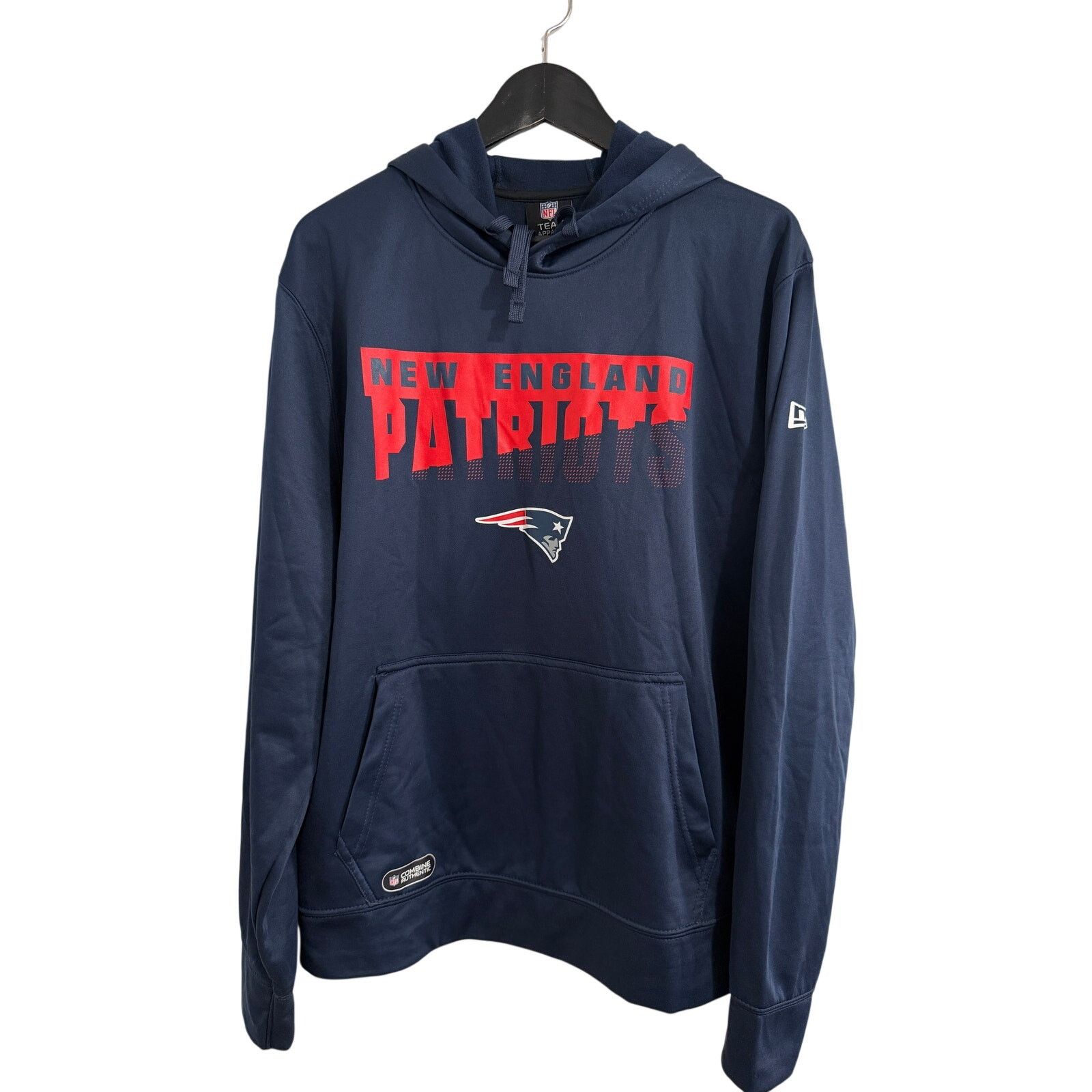 New Era New England Patriots Blue Hoodie Sweatshirt Size Large Size US L / EU 52-54 / 3 - 1 Thumbnail