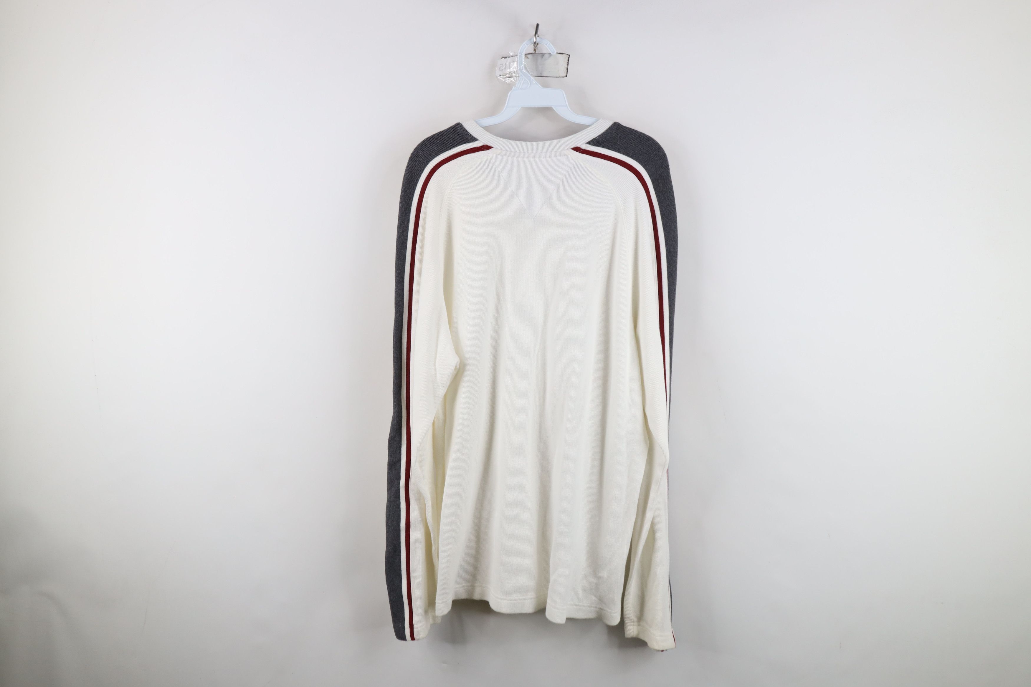 Tommy Hilfiger Vintage Tommy Hilfiger Ribbed Knit Long Sleeve T-Shirt Size US L / EU 52-54 / 3 - 12 Thumbnail