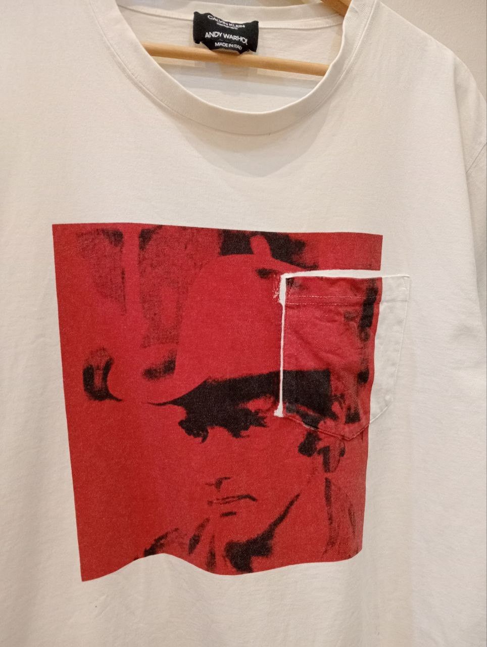 Raf Simons Calvin Klein 205W39NYC Andy Warhol Dennis Hopper T-shirt Size US XXL / EU 58 / 5 - 2 Thumbnail
